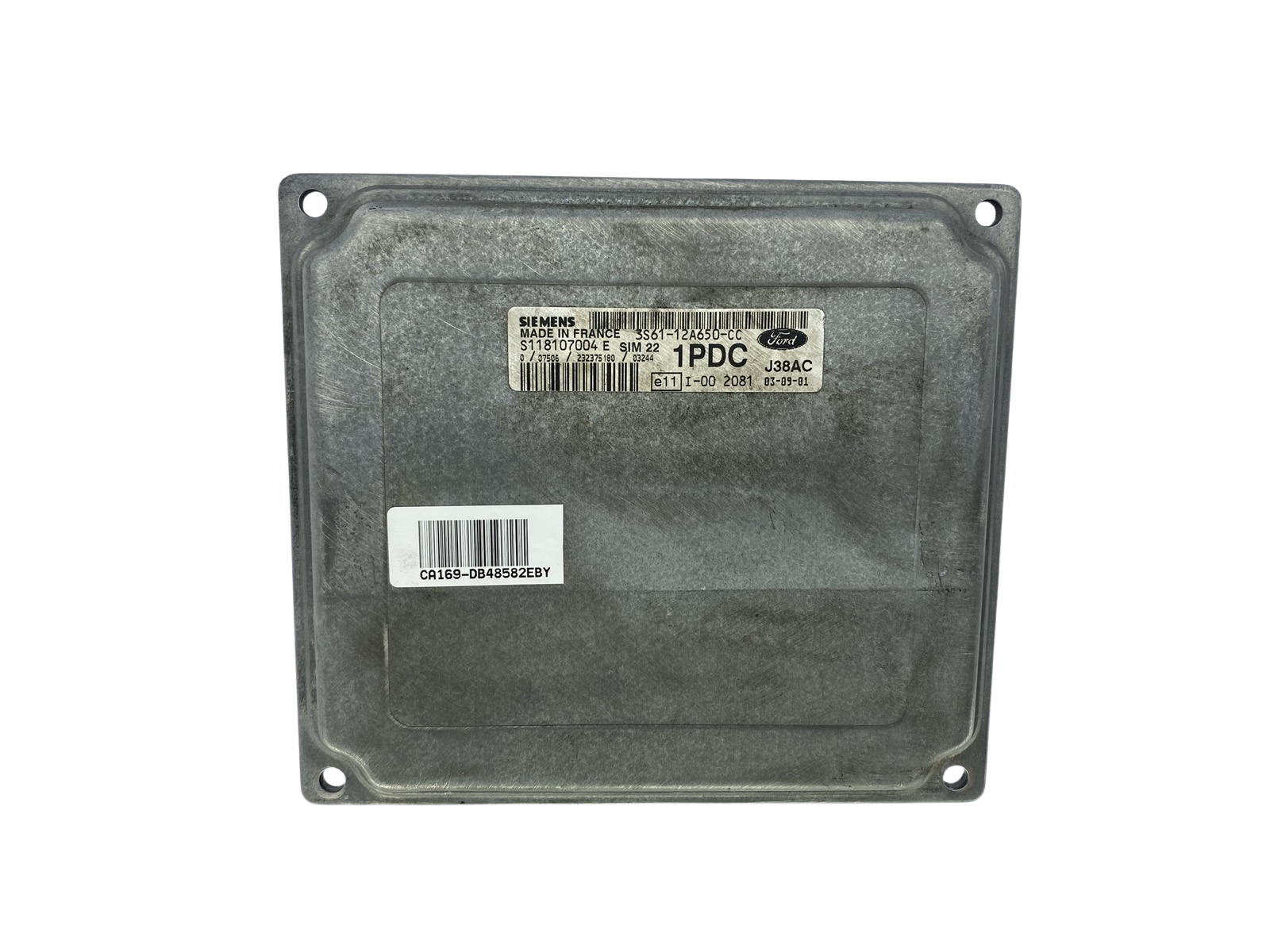 Ohjausyksikkö S118107004E 3S61-12A650-CC SIM22 Ford Siemens 48582 main product photo