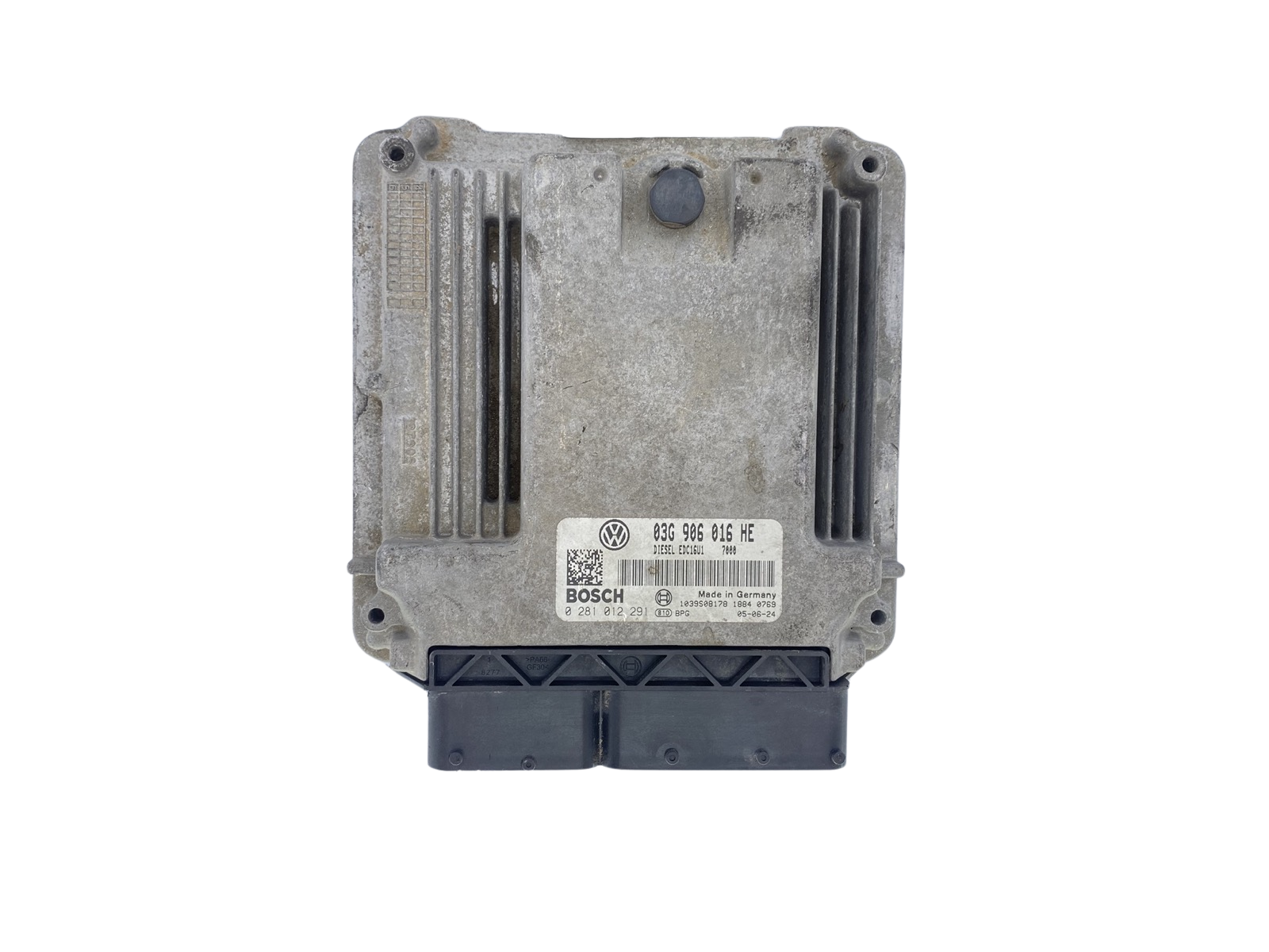 Ohjausyksikkö 03G906016HE 0281012291 VW Seat Bosch 60833 main product photo