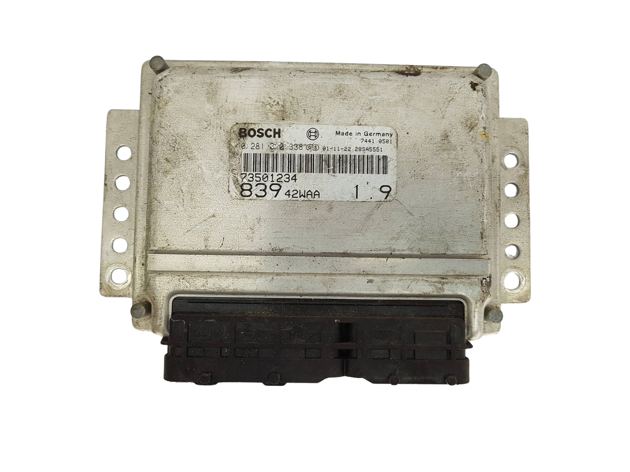 Ohjausyksikkö 73501234 0281010338 83942WAA Lancia Bosch 15201 main product photo