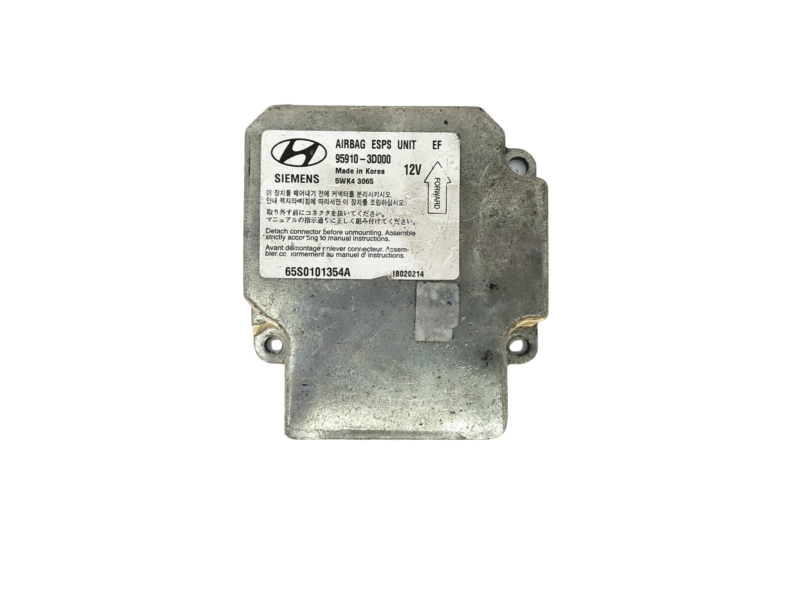 Ohjausyksikön moduuli 95910-3D000 5WK43065 Hyundai Siemens main product photo