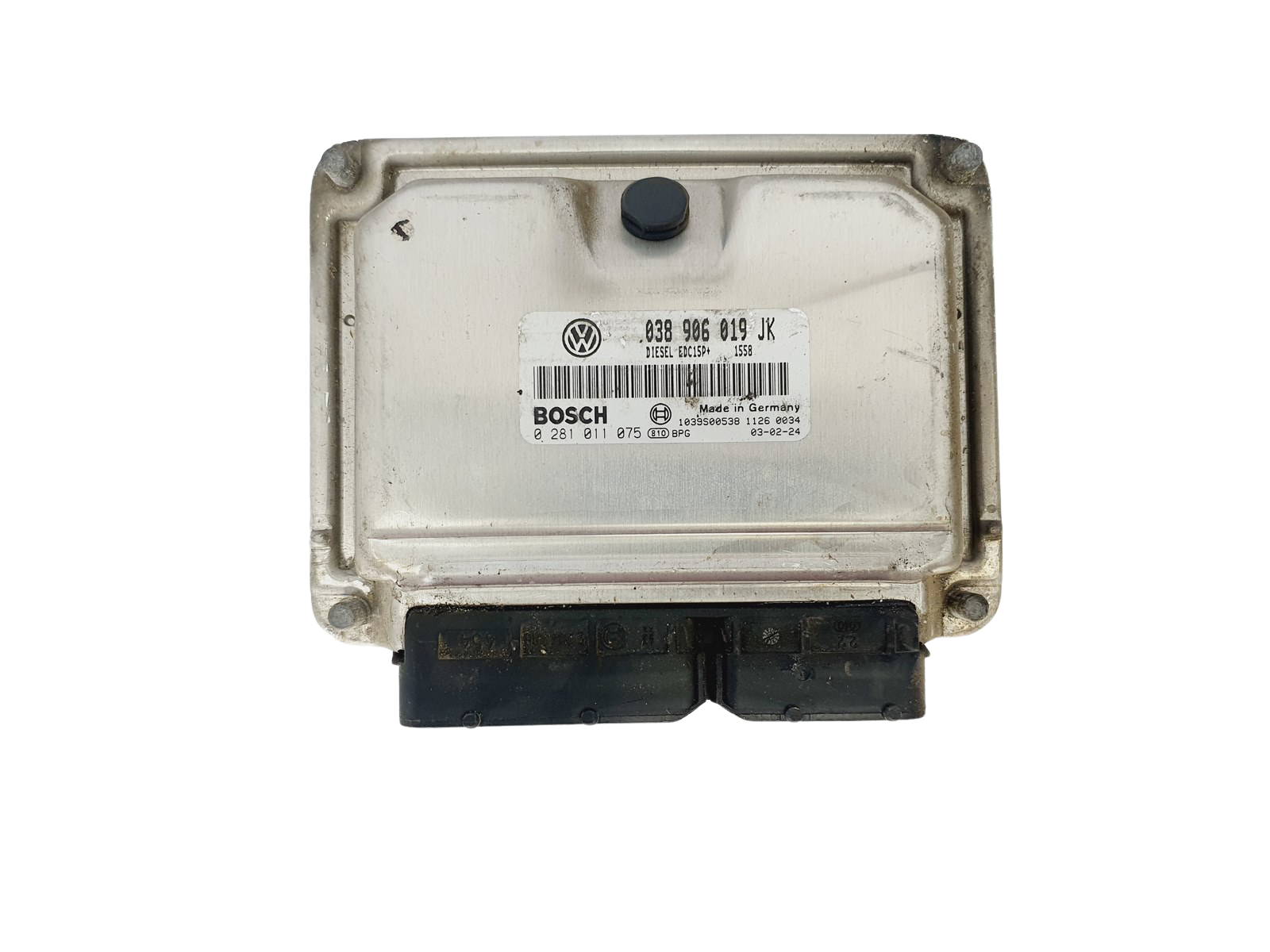 Ohjausyksikkö 038906019JK 0281011075 VW Bosch main product photo