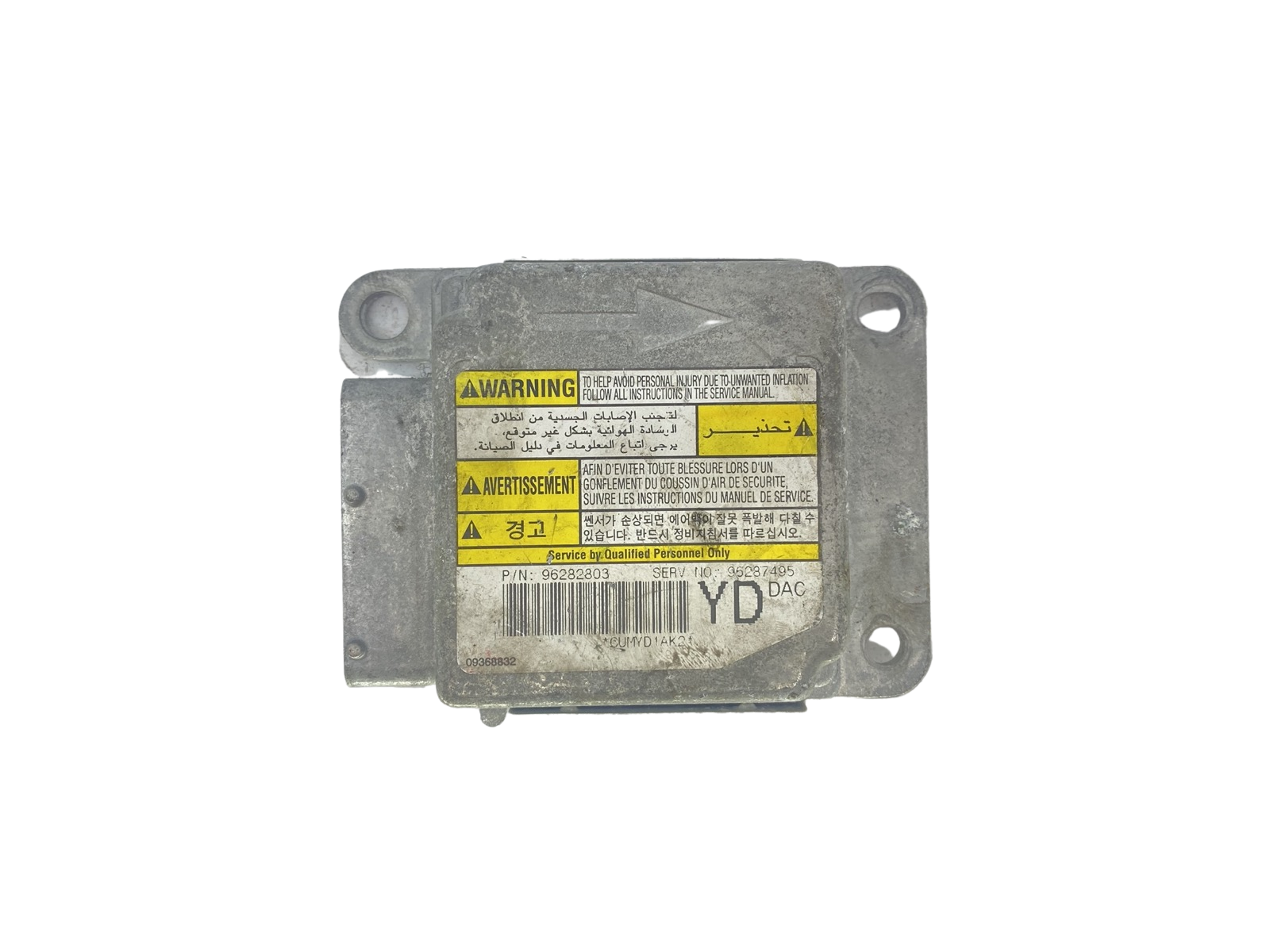 Ohjausyksikön moduuli 96282803 96287495 Daewoo 58437 main product photo