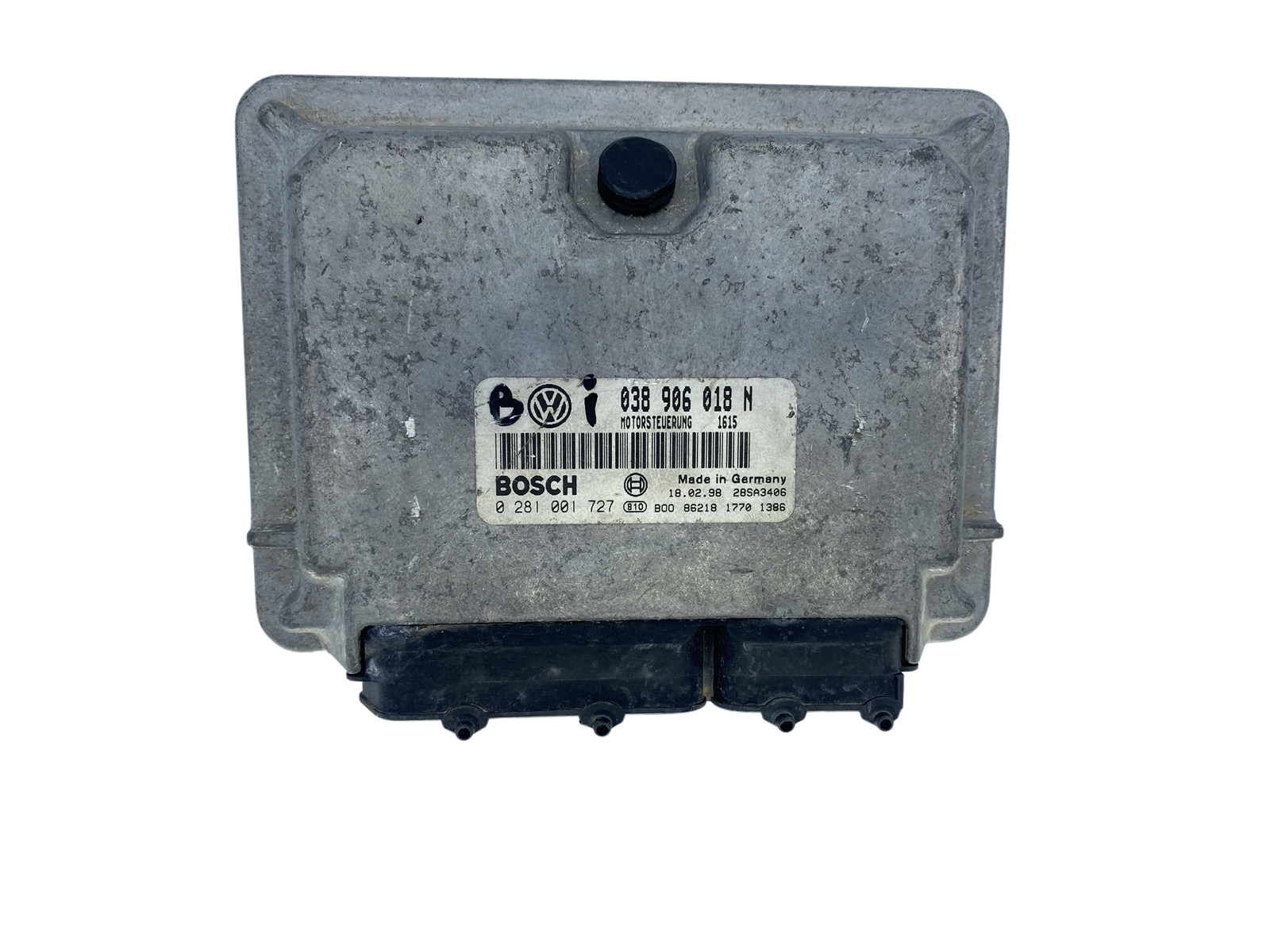 Ohjausyksikkö 038906018N 0281001727 VW Bosch 49999 main product photo