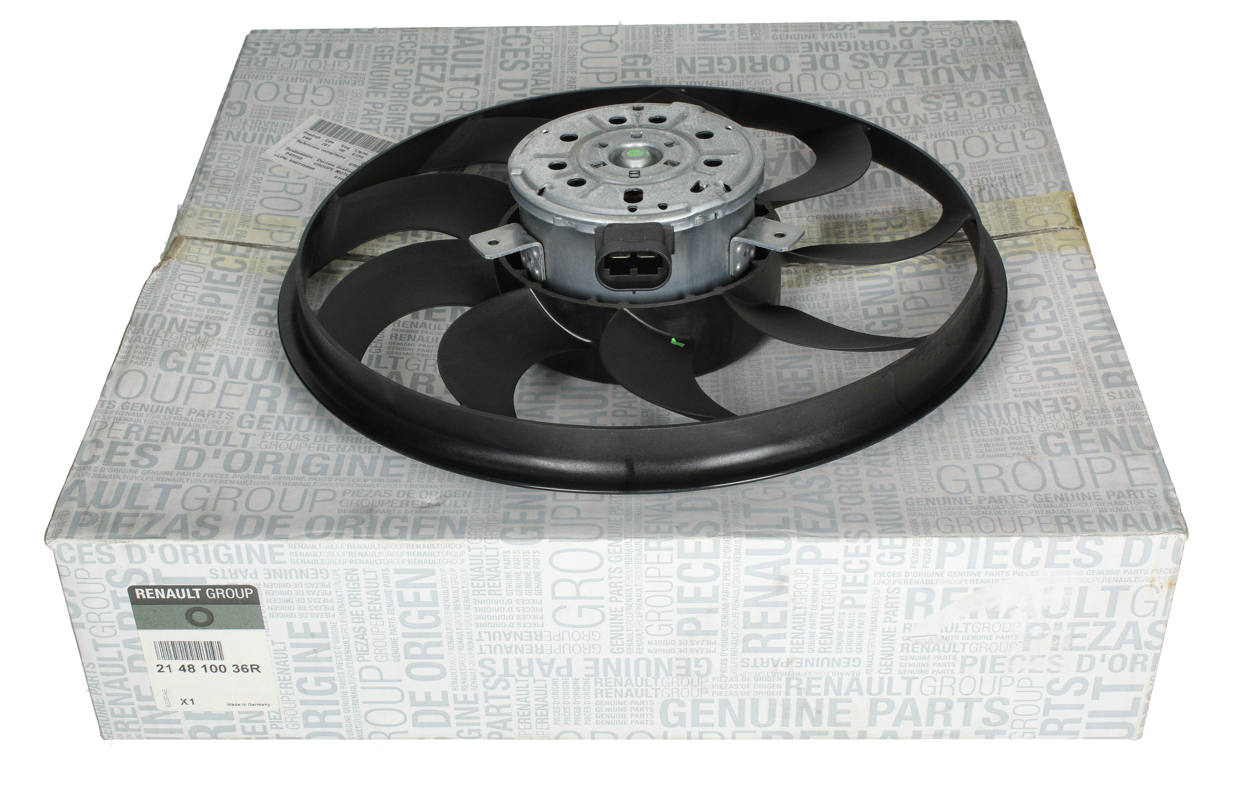 Jäähdyttimen Tuuletin Alkuperäinen Renault Laguna 3 214810036R main product photo