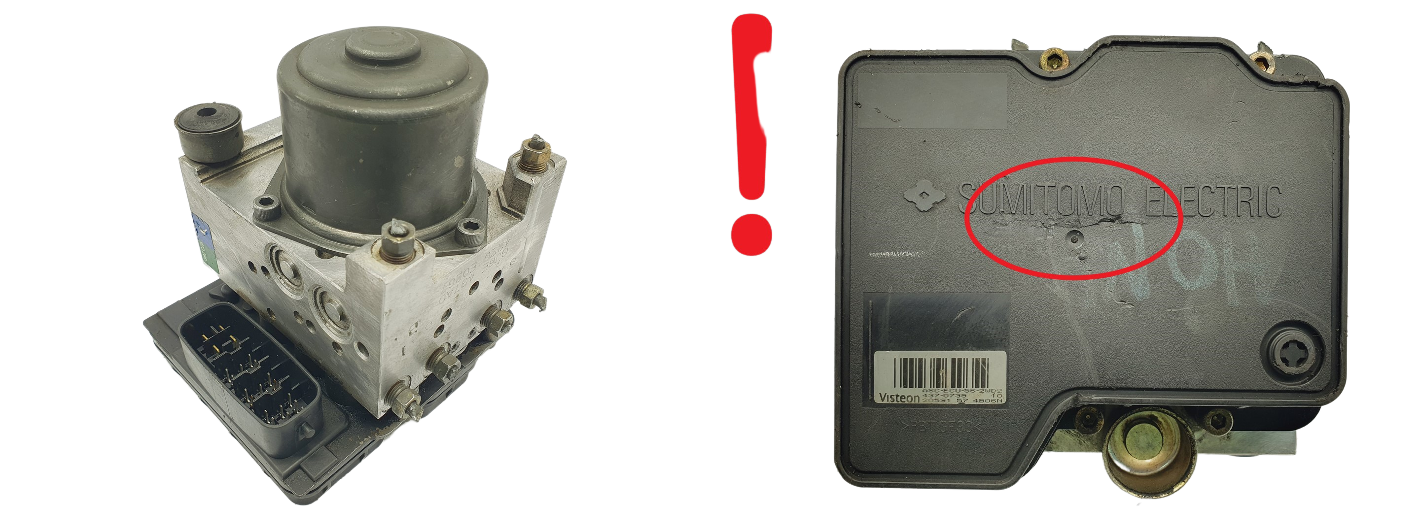 Abs-pumppu Mazda 6 GJ6E437A0 2059152 Visteon 61487 main product photo