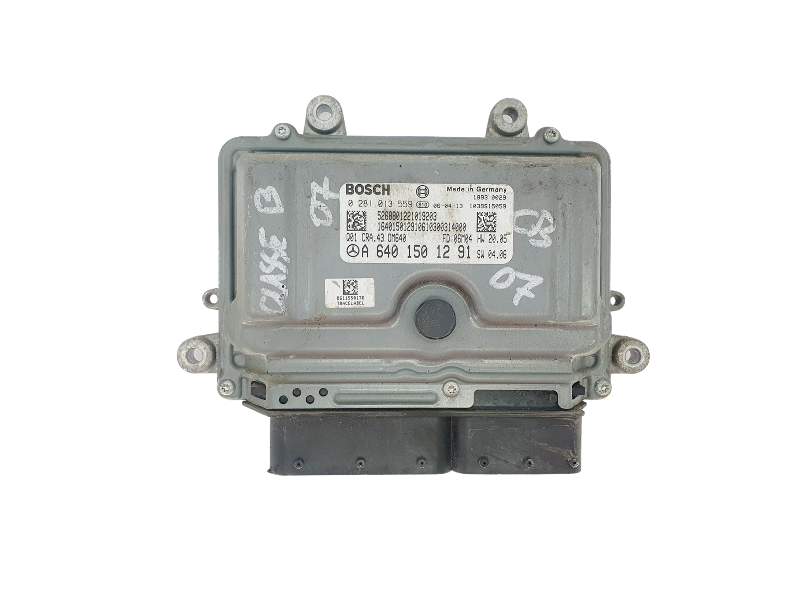 Ohjausyksikkö A6401501291 0281013559 Mercedes Bosch main product photo