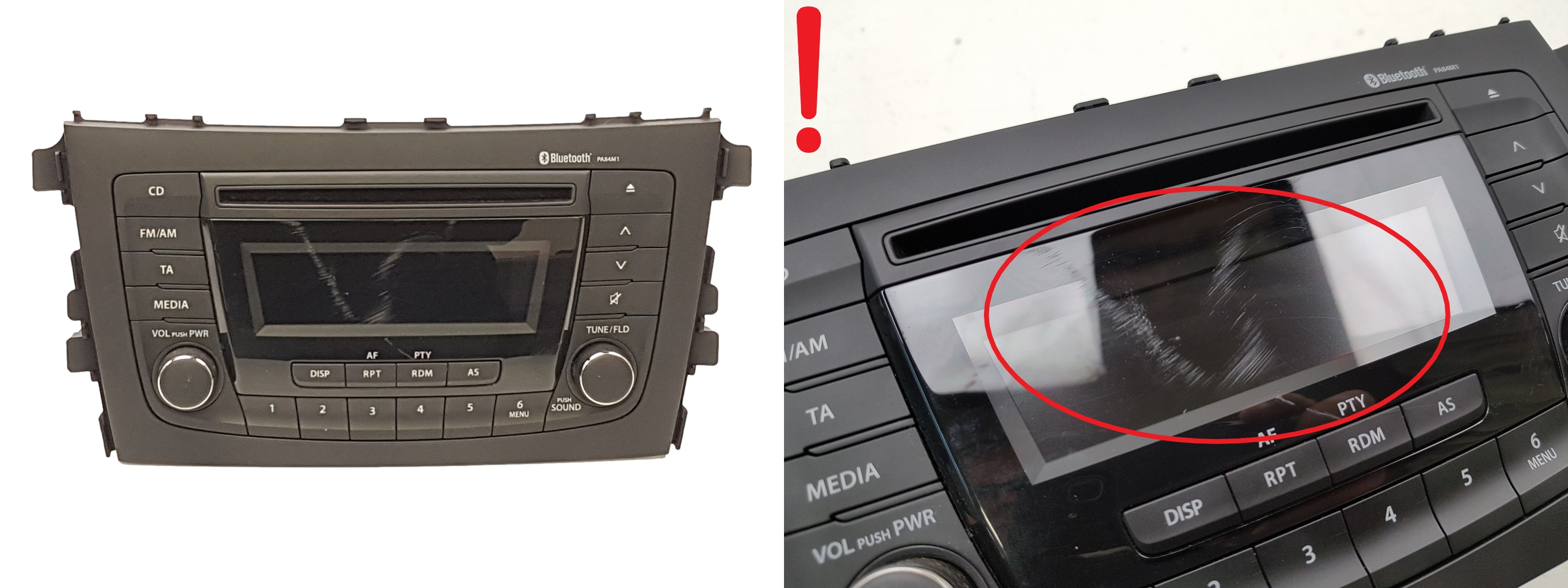 Radio-CD-soitin BT Suzuki Celerio 39101-84M10 CQ-JZ93F2TT PA84M1 main product photo