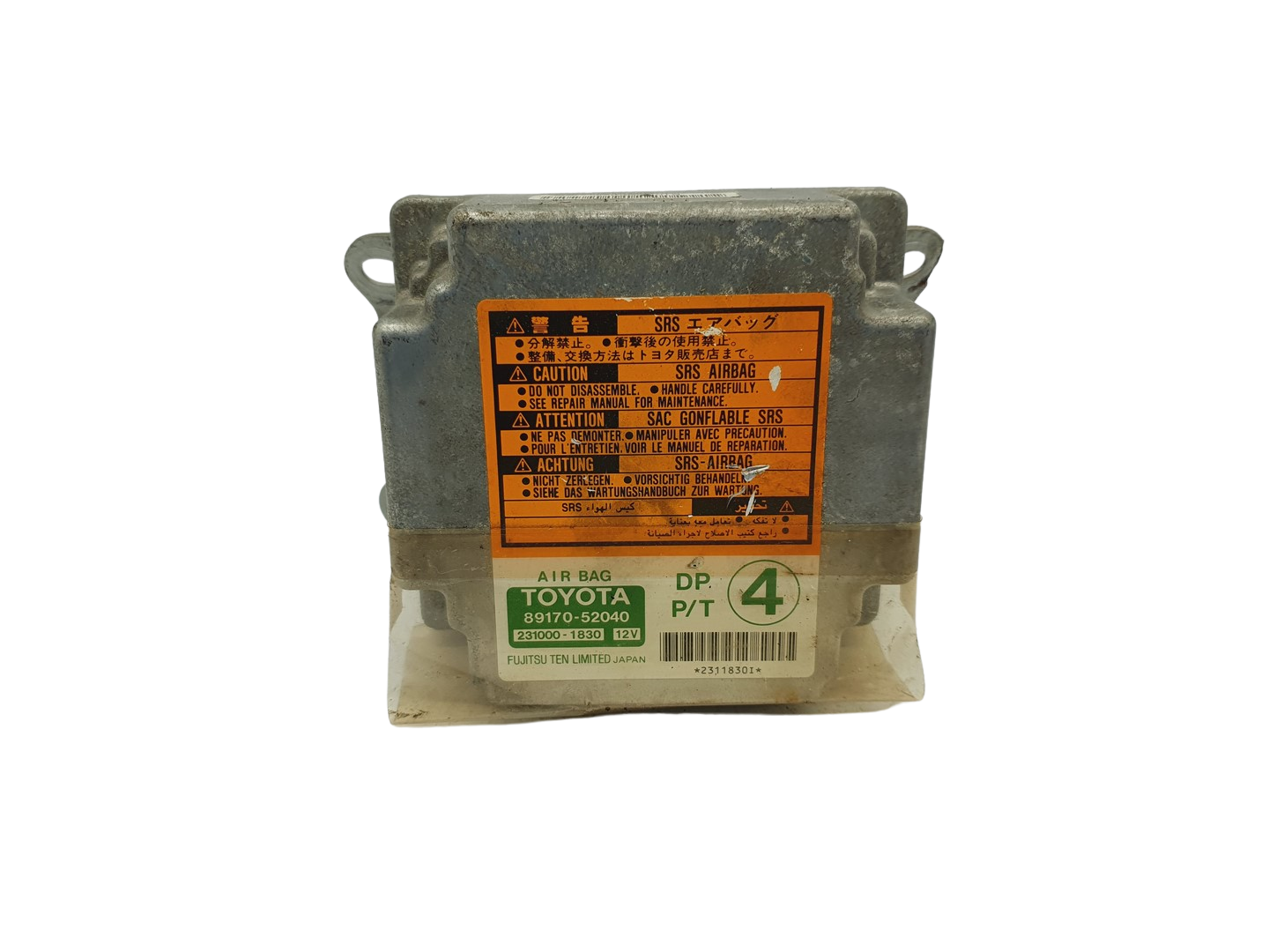 Ohjausyksikkö 89170-52040 231000-1830 Toyota Fujitsu 68972 main product photo