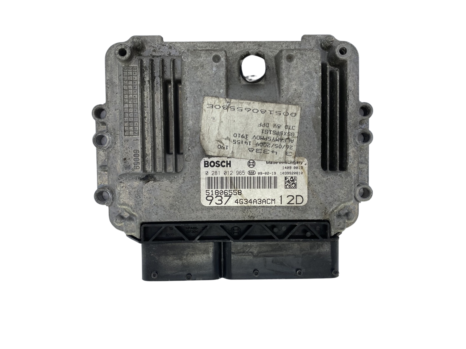 Ohjausyksikkö 0281012965 51806558 Alfa Romeo Bosch 53014 main product photo