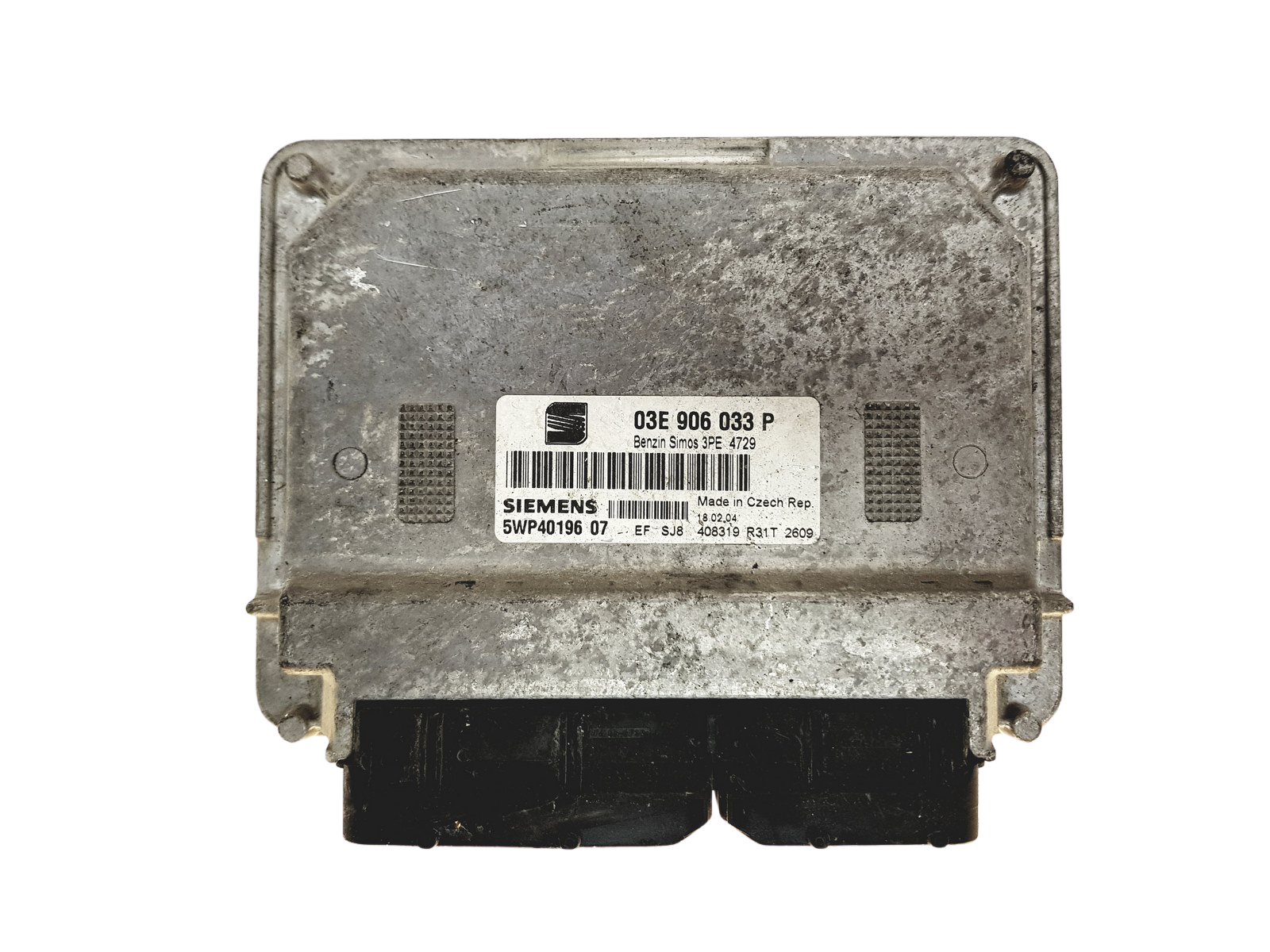 Ohjausyksikkö 03E906033P 5WP40196 07 Seat Siemens 30355 main product photo