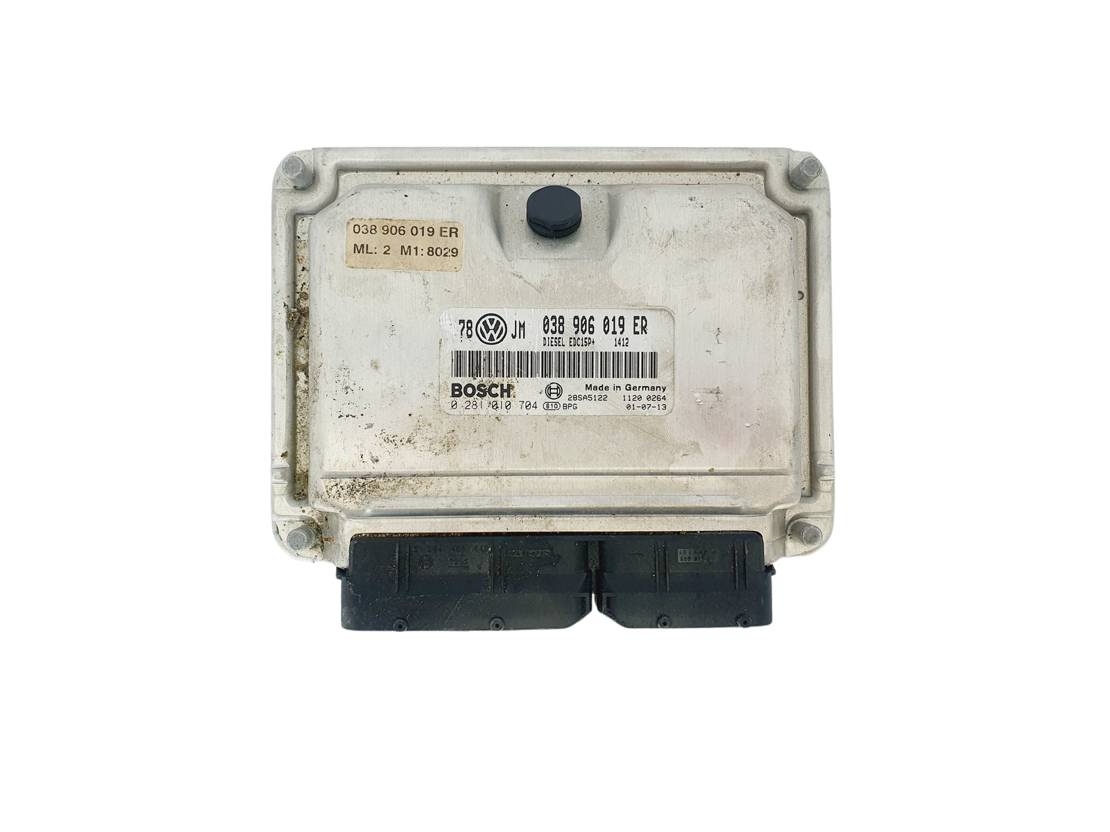 Ohjausyksikkö 038906019ER 0281010704 Volkswagen Bosch 34562 main product photo