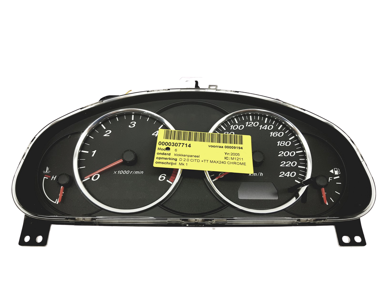 Kierroslukumittari Mazda 6 5GGK3E 31232 main product photo