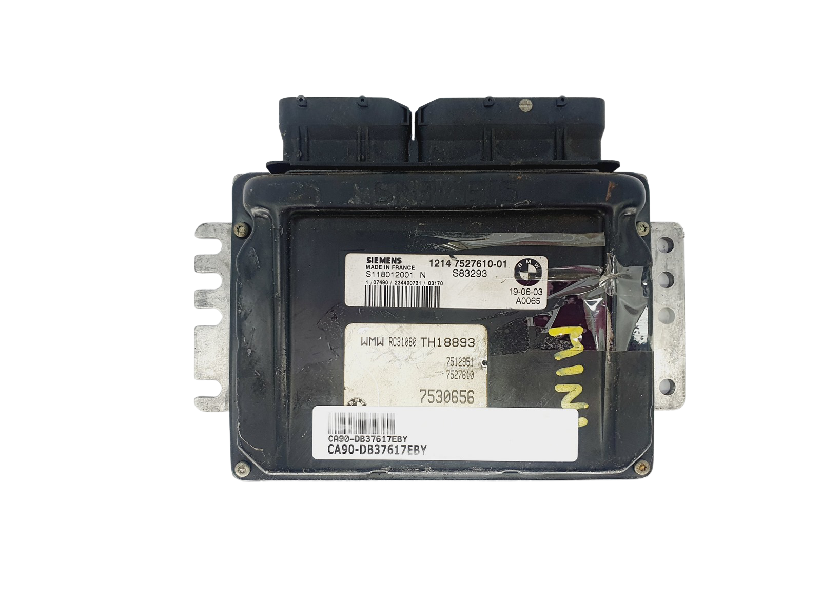 Ohjausyksikkö Mini 1214 7527610-01 S118012001N Siemens 37617 main product photo