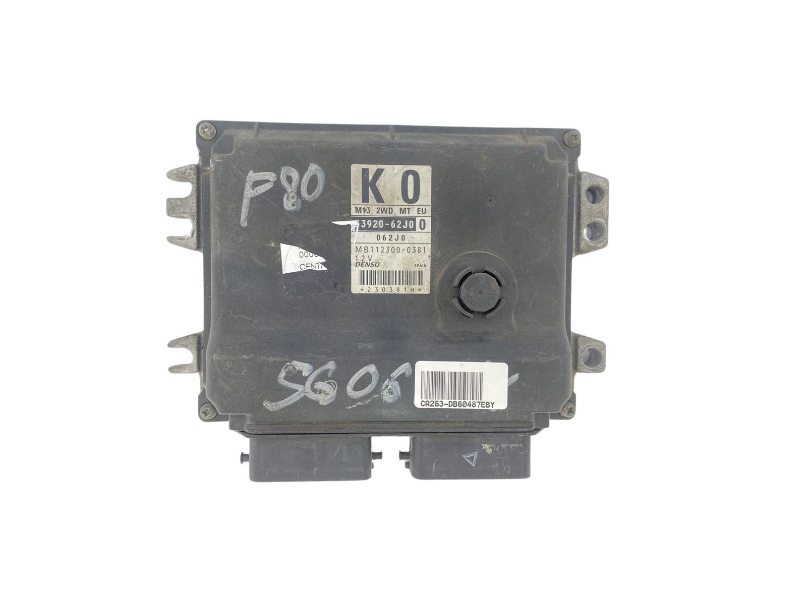 Ohjausyksikkö 33920-62J0 MB112300-0381 Suzuki Denso 60487 main product photo