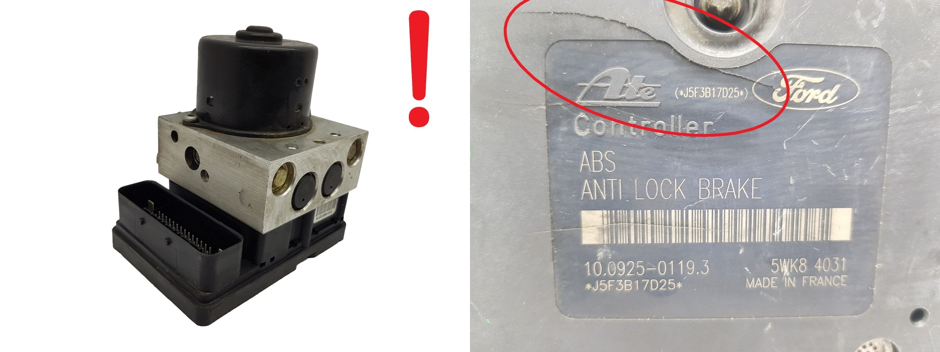 Abs-pumppu Ford Focus 2M51-2M110-EE 10.0925-0119.3 Ate 4190 main product photo