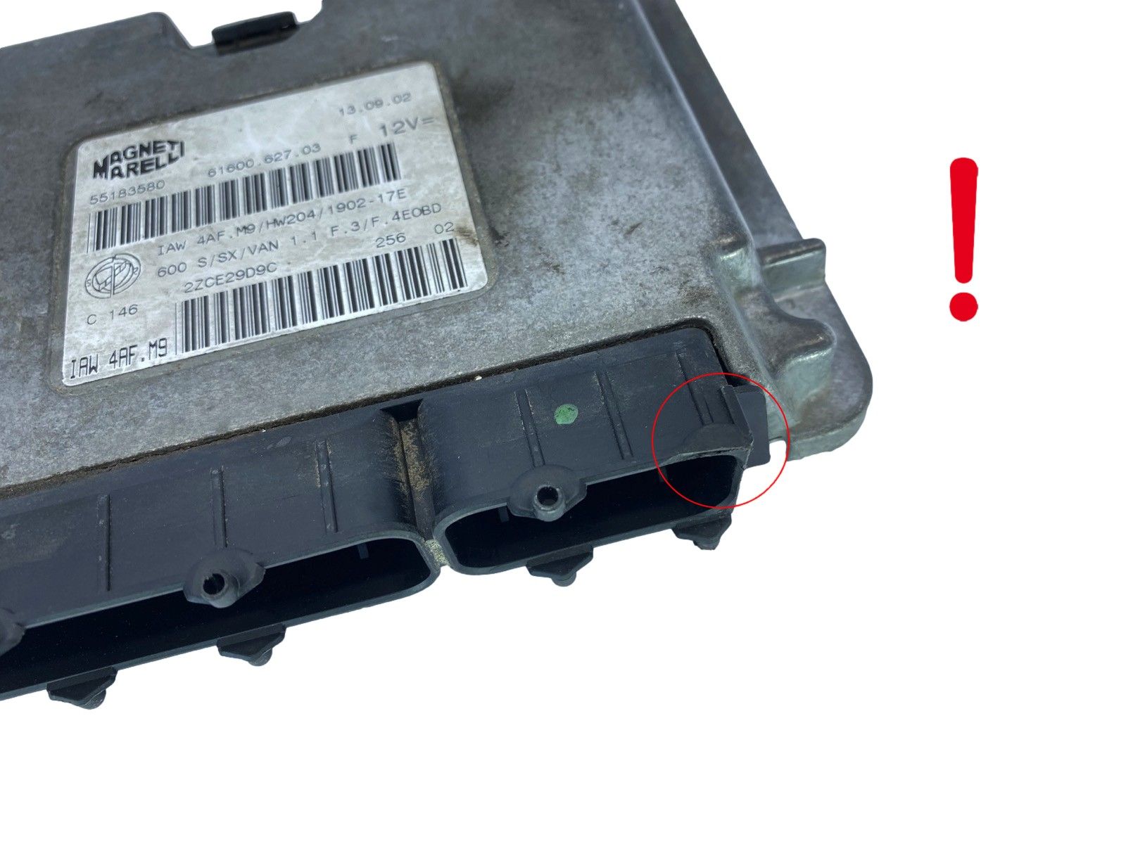 Ohjausyksikkö IAW4AF.M9 55183580 61600.627.03 Fiat Magneti Marelli 64011 main product photo