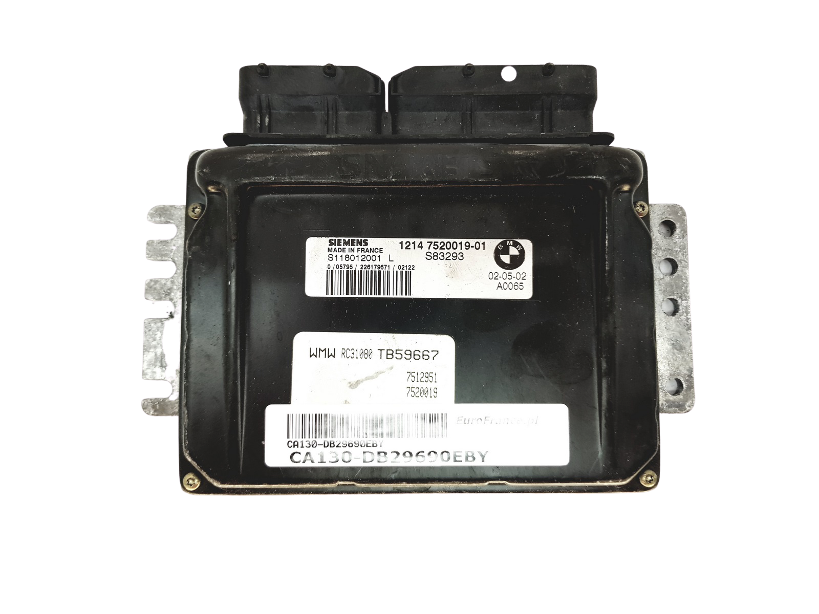 Ohjausyksikkö Mini 1214 7520019-01 S118012001L Siemens 29690 main product photo