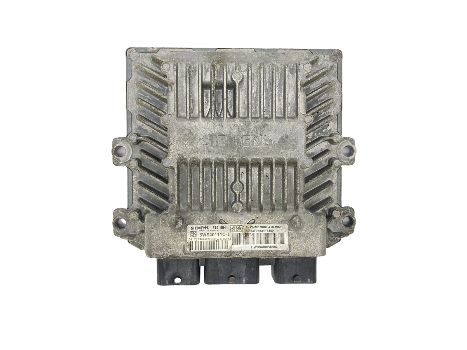 Ohjausyksikkö 9653447380 9648624280 5WS40111C-T SID804 PSA Siemens 57075 main product photo