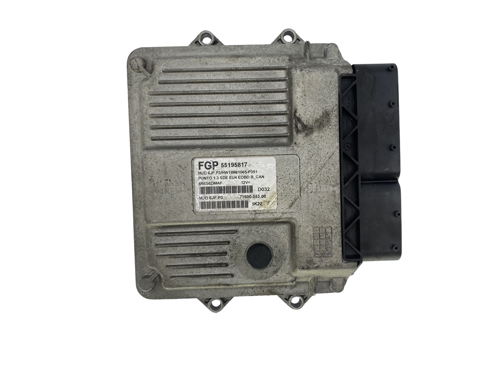 Ohjausyksikkö FGP 6JF.P3 55195817 71600.053.00 Fiat Magneti Marelli 52920 main product photo