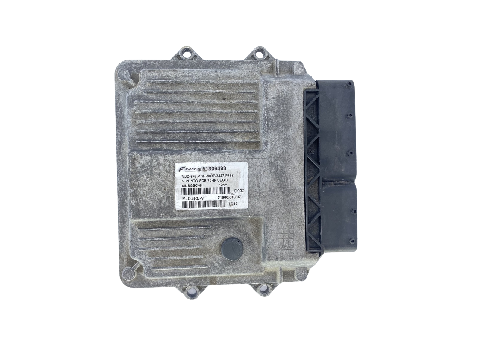 Ohjausyksikkö Fiat MJD6F3.P7 51806498 71600.019.07 Magneti Marelli 59950 main product photo