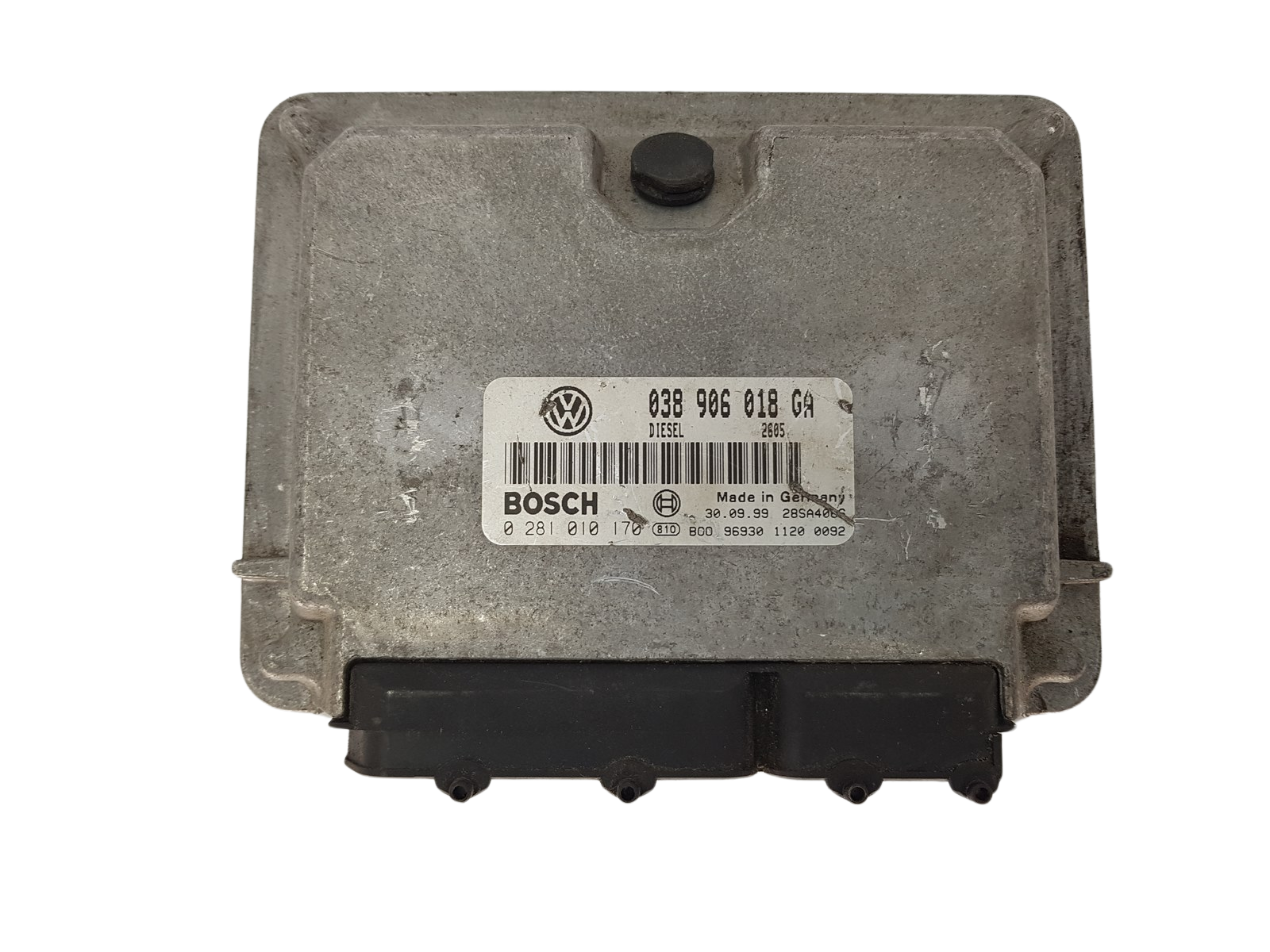 Ohjausyksikkö 038906018GA 0281010170 VW Bosch 2786 main product photo