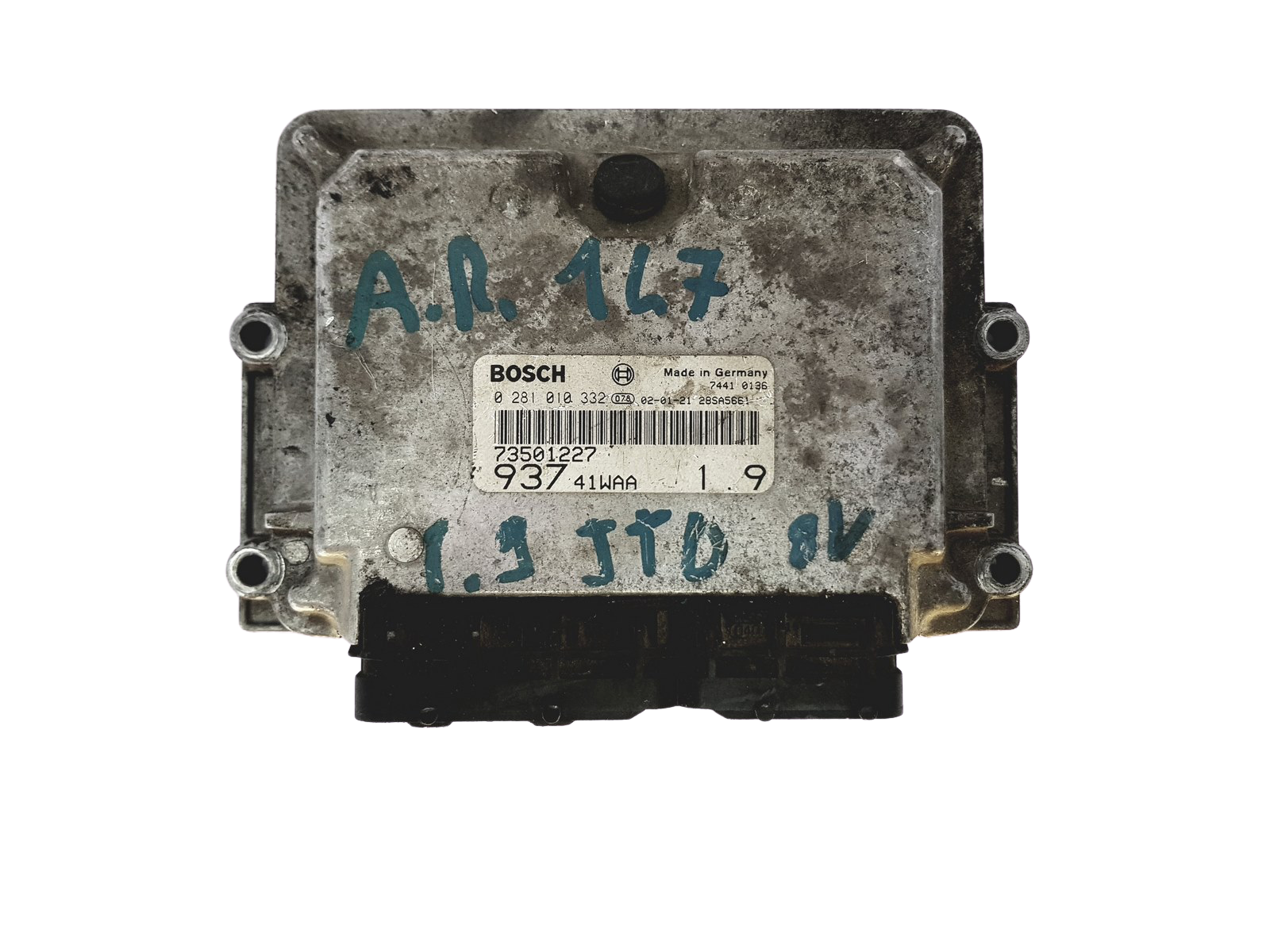 Ohjausyksikkö 73501227 0281010332 Alfa Romeo Bosch 25794 main product photo