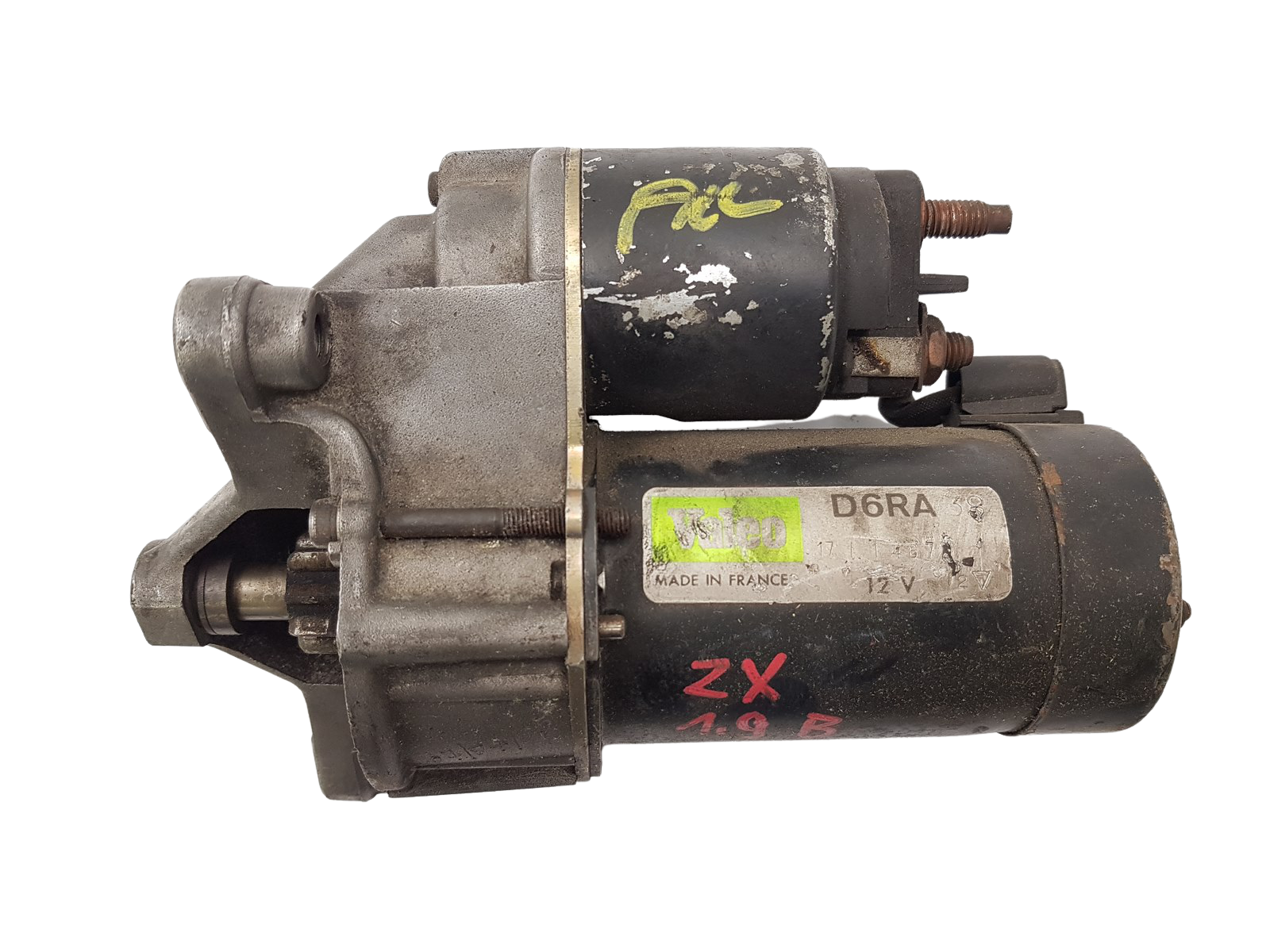 Käynnistin Citroen Peugeot D6RA38 5802E7 1.9 Valeo main product photo