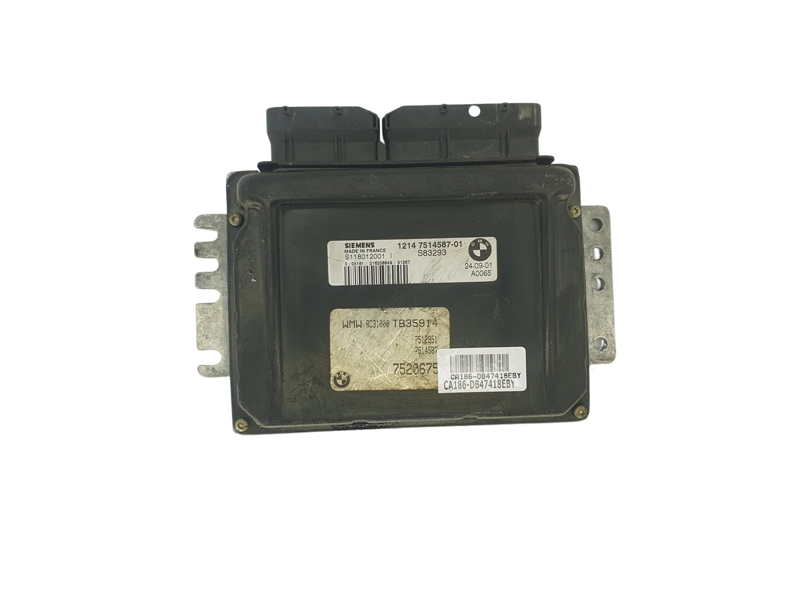 Ohjausyksikkö Mini 1214 7514587-01 S118012001I Siemens 47418 main product photo