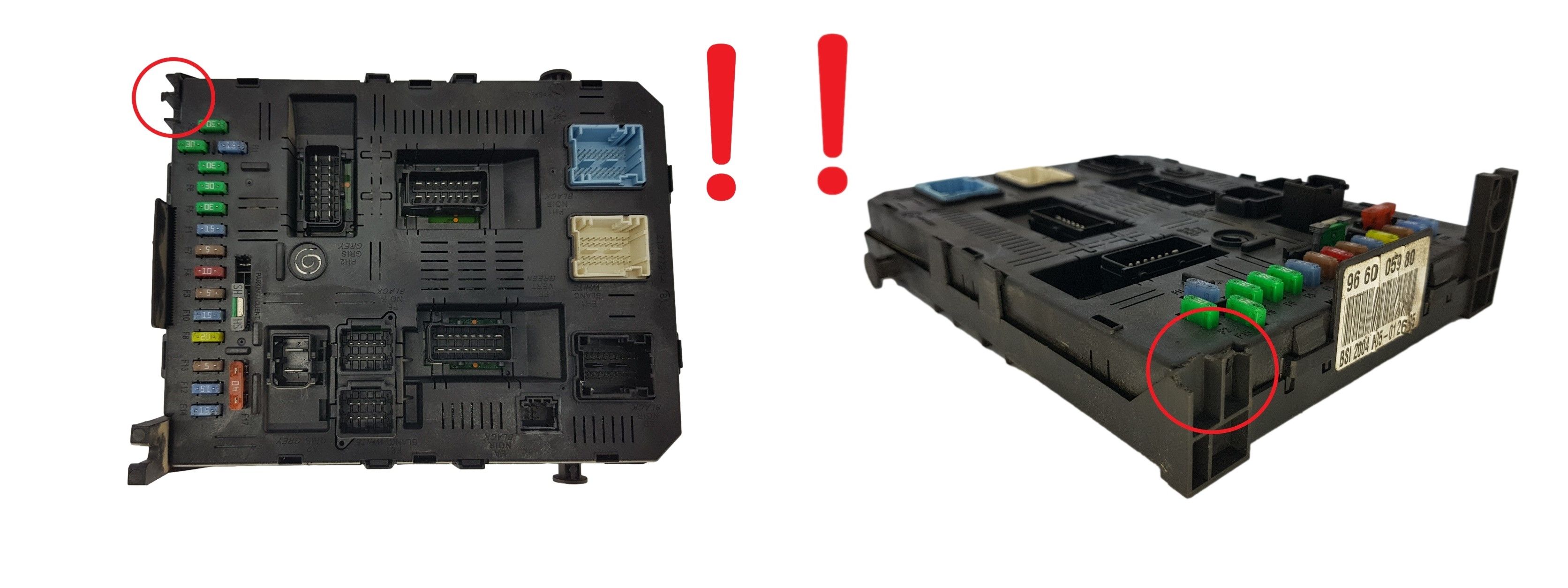 Ohjausyksikkö BSI 2004 H05-01 9660105980 PSA Johnson Controls 1674 main product photo