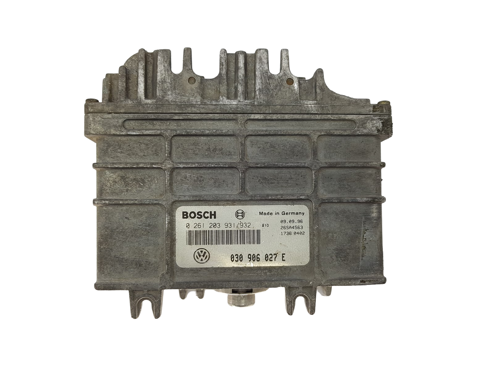 Ohjausyksikkö VW 0261203931/932 030906027E Bosch 15052 main product photo