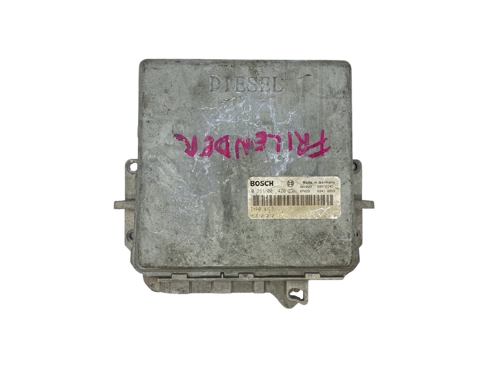 Ohjausyksikkö 0281001420 MSB101070 Land Rover 55216 main product photo