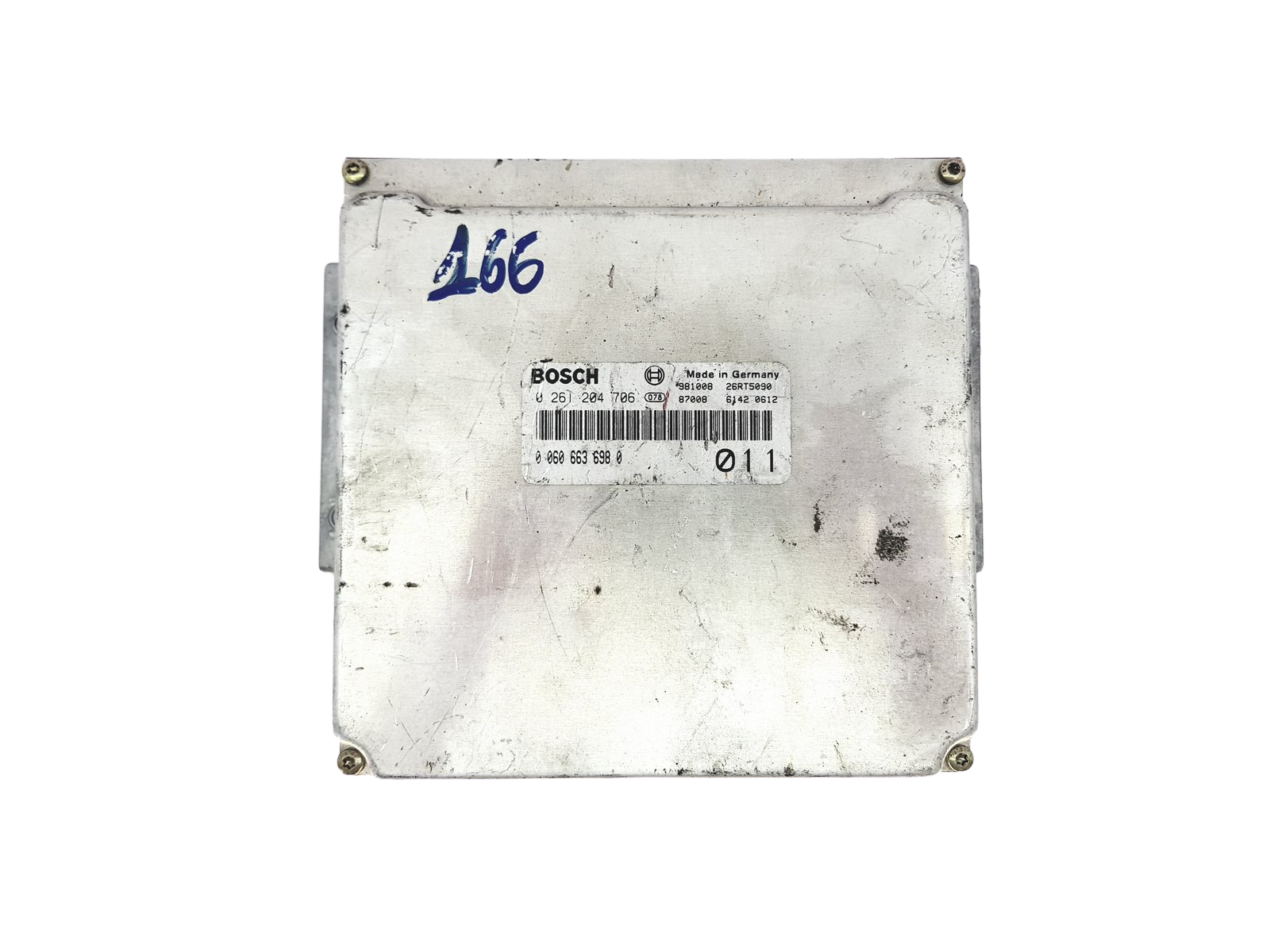 Moottorin Ohjausyksikkö Alfa Romeo 00606636980 0261204706 Bosch 26189 main product photo