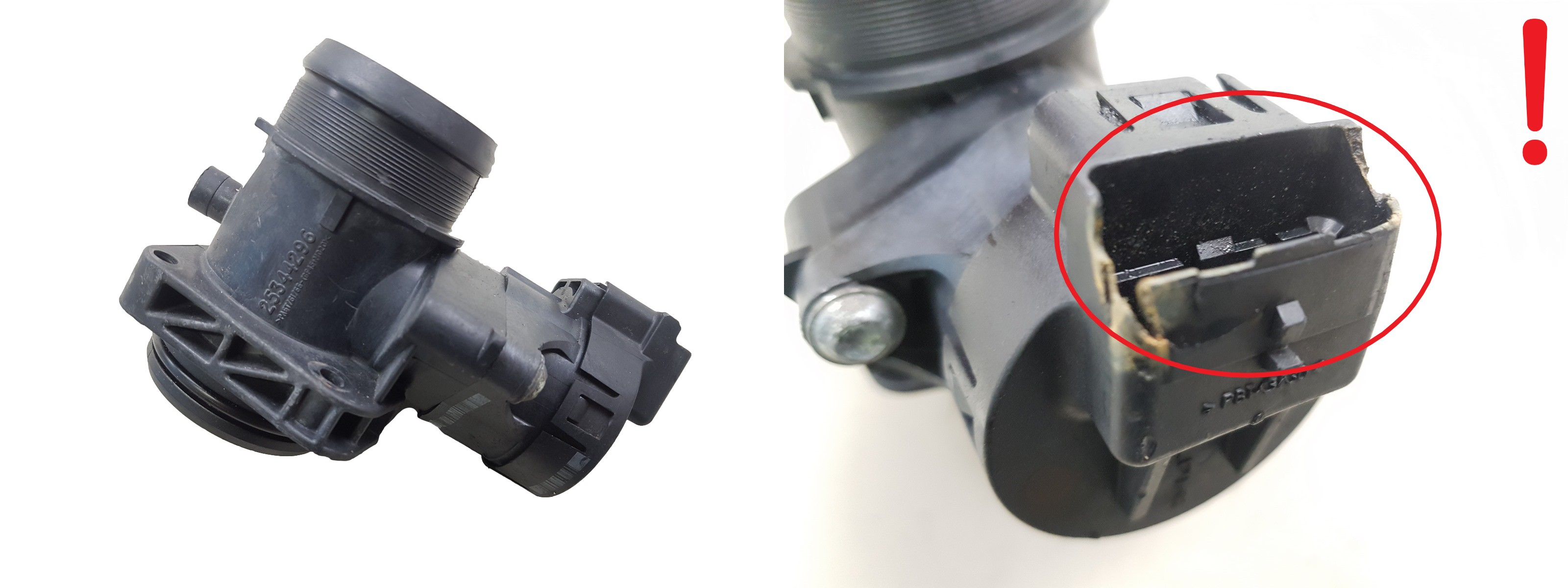 Kaasuläpän venttiili Ford 9643836980 25344296 1.6 TDCI Delphi 3129 main product photo