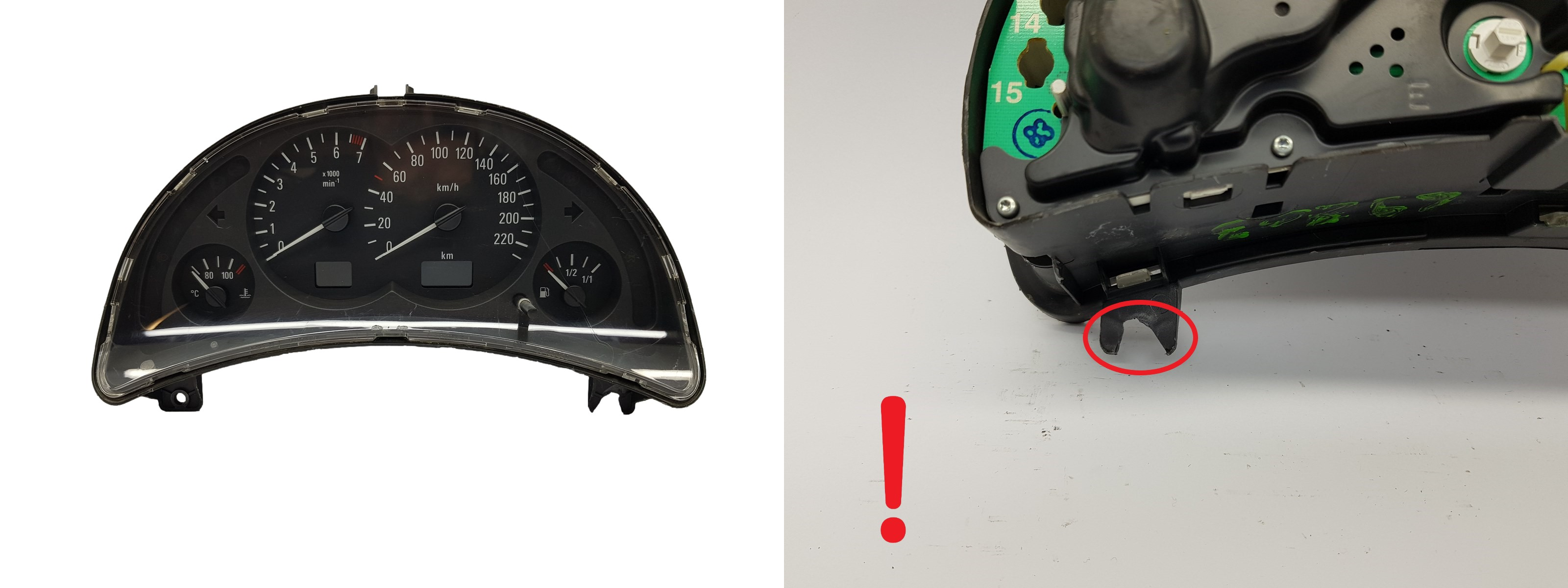 Kierroslukumittari Opel Corsa C 24459513TR 110008988014 3106 main product photo