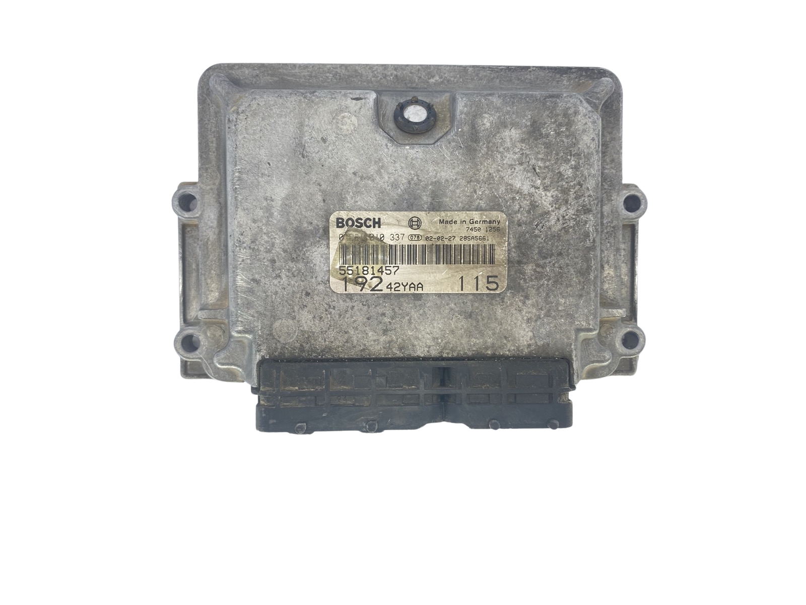 Ohjausyksikkö 55181457 0281010337 19242YAA Fiat Bosch 55644 main product photo