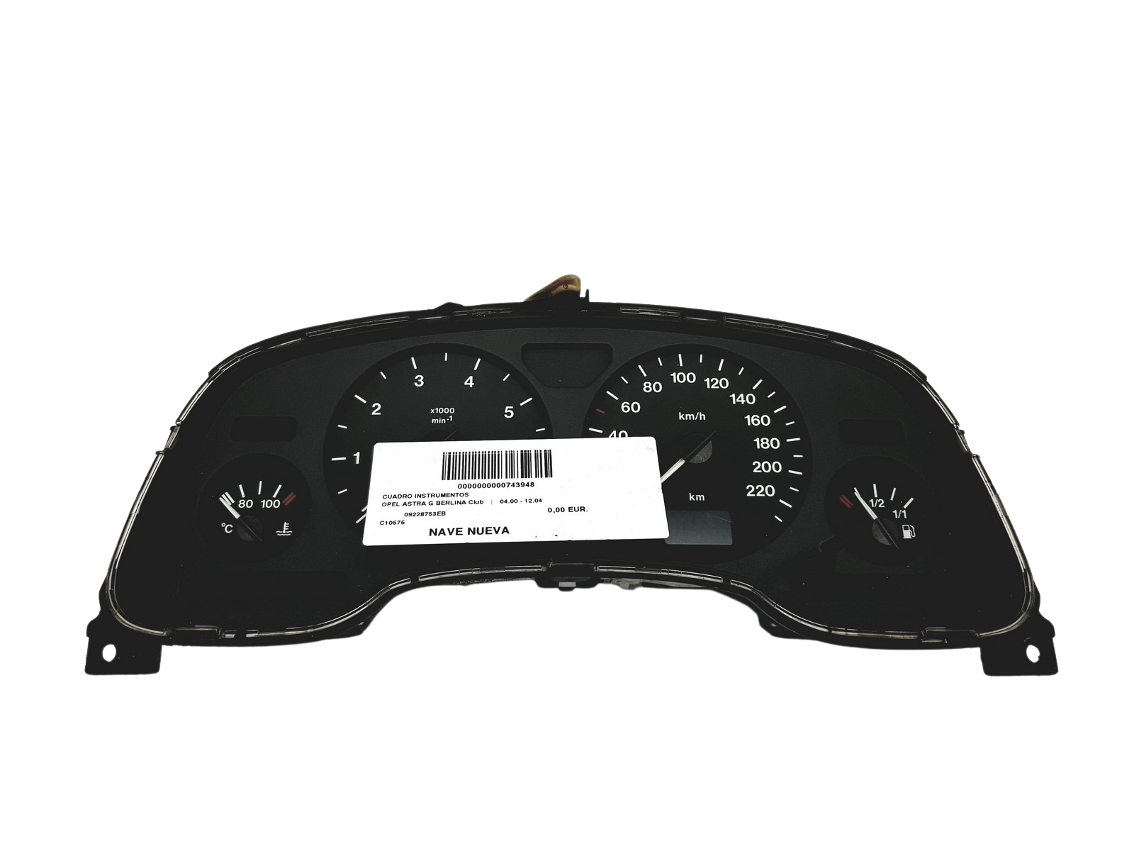 Kierroslukumittari Opel Astra G 09228753EB 110080067005 57673 main product photo
