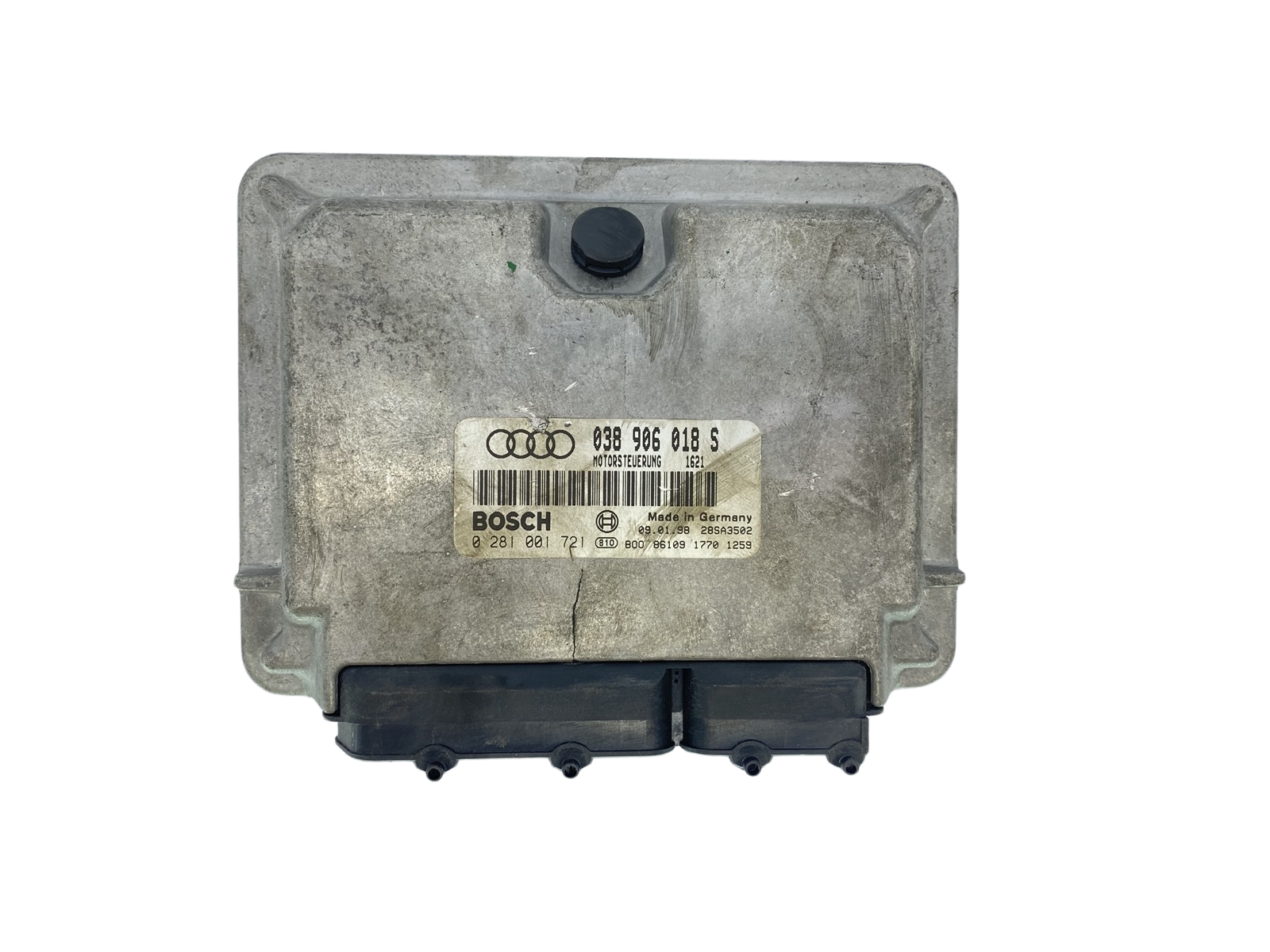 Ohjausyksikkö 038906018S 0281001721 Audi Bosch 63382 main product photo