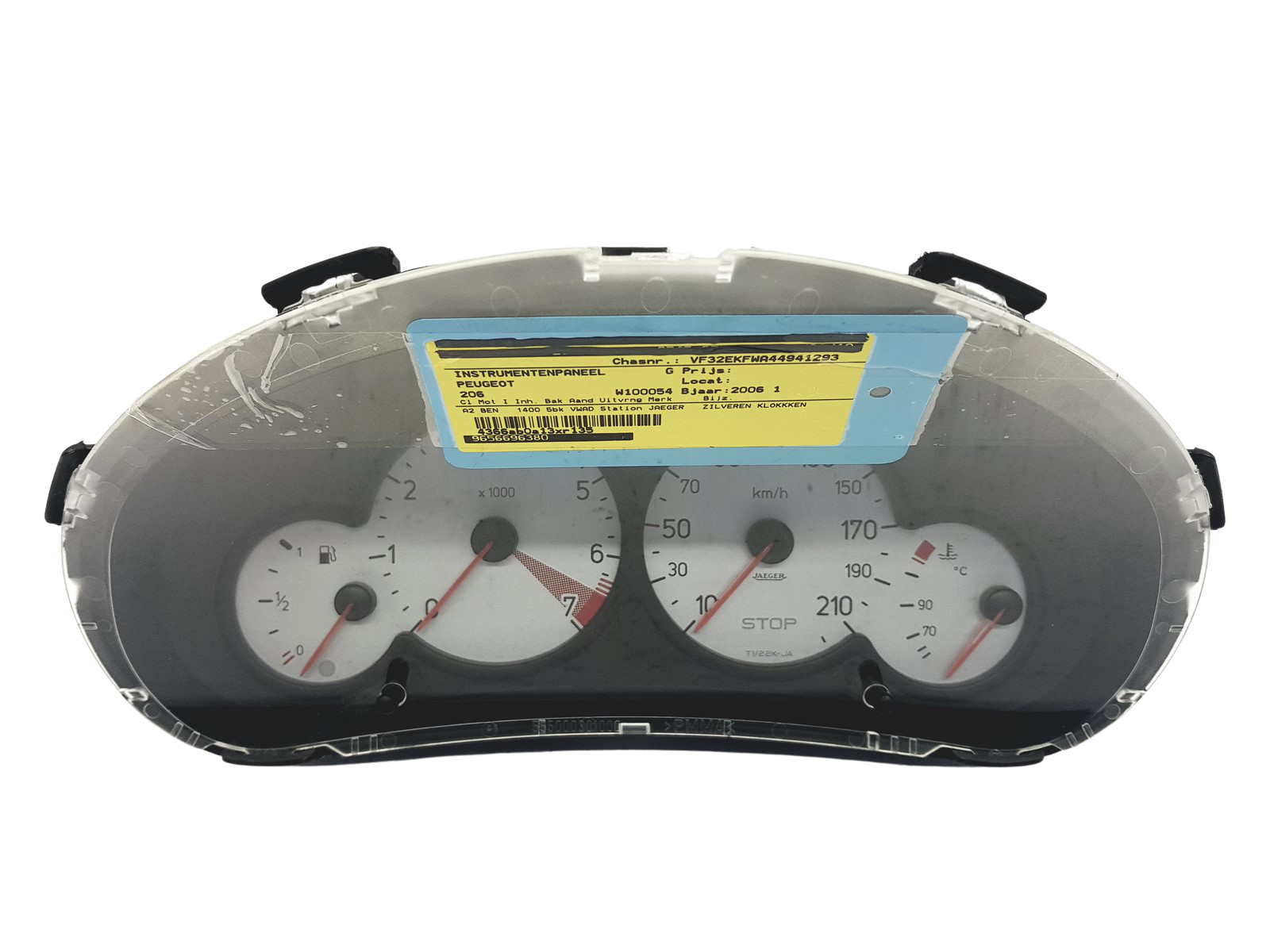 Kierroslukumittari Peugeot 206 9656696380 000500610 49202 main product photo