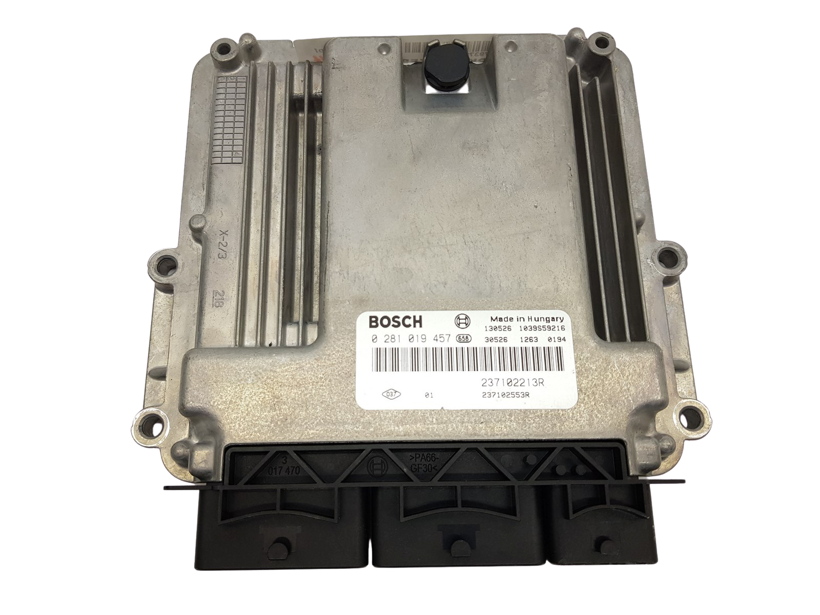 Ohjausyksikkö 0281019457 237102213R 237102553R Renault Bosch 27937 main product photo