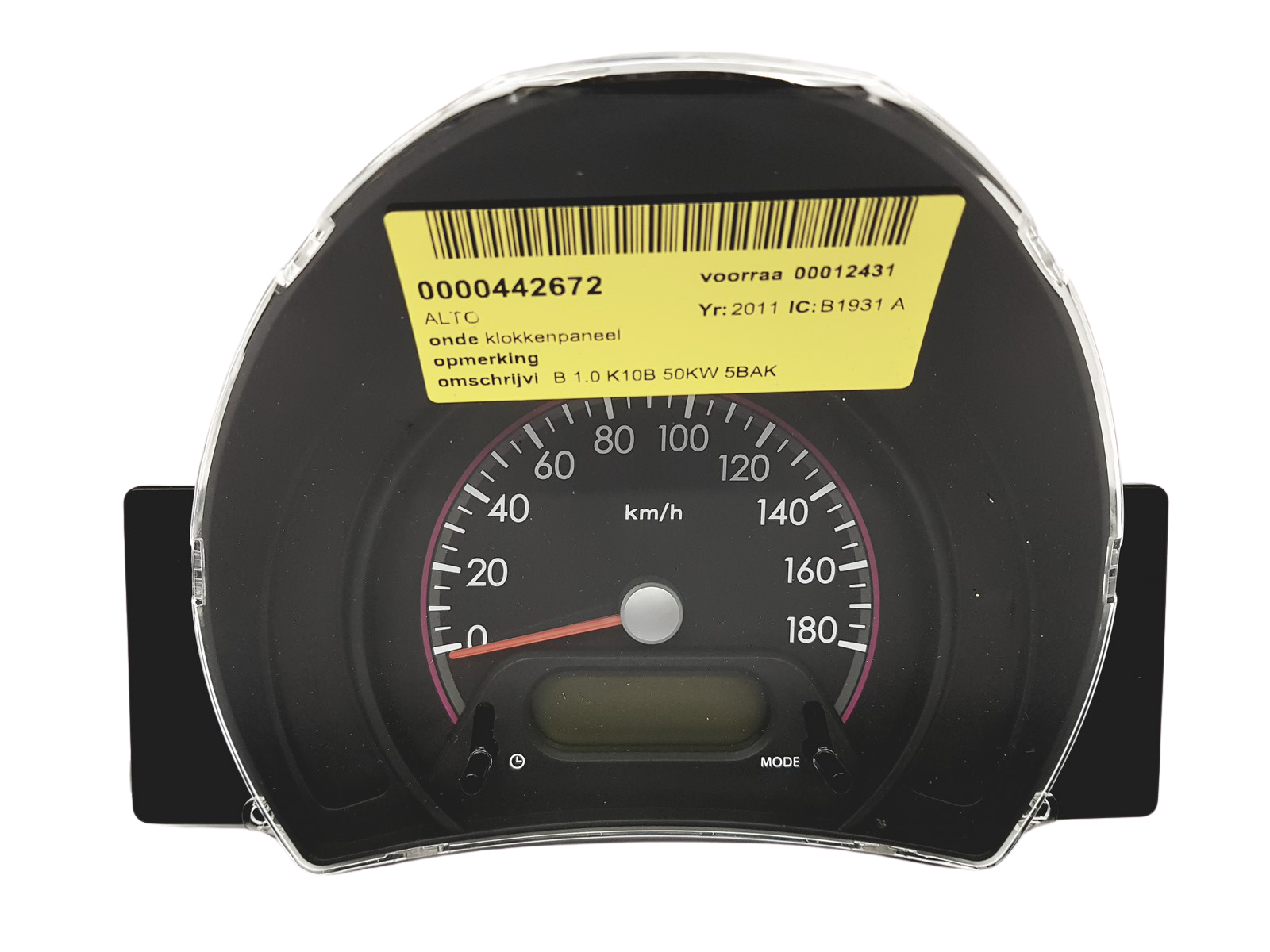 Nopeusmittari Suzuki Alto Nissan Pixo 34100M68K81 31230 main product photo