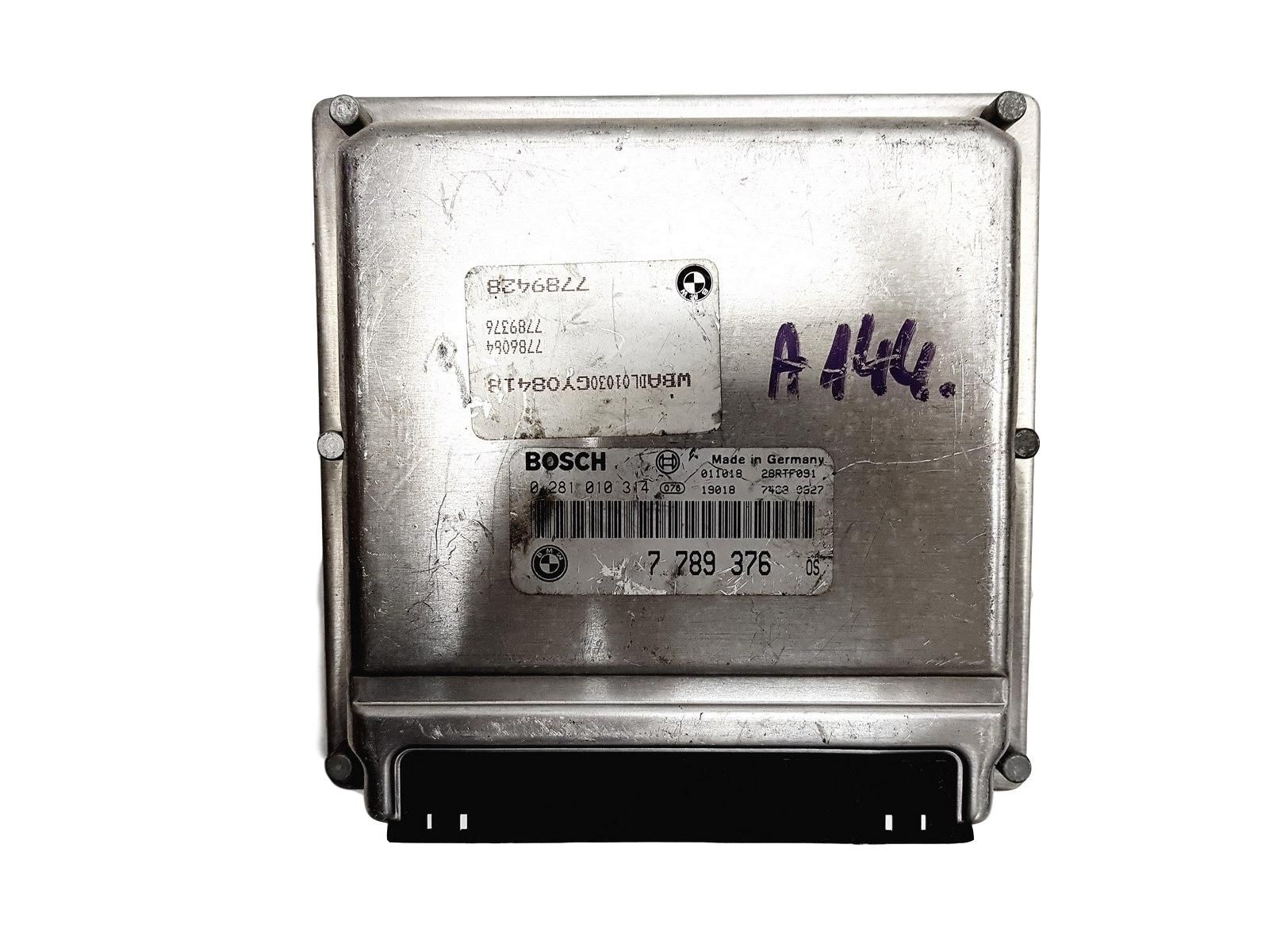 Ohjausyksikkö 0281010314 7789376 28RTF091 BMW Bosch 10820S main product photo