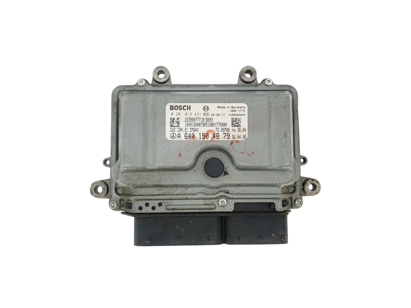 Ohjausyksikkö Mercedes A6401504879 0281012431 Bosch 35450 main product photo