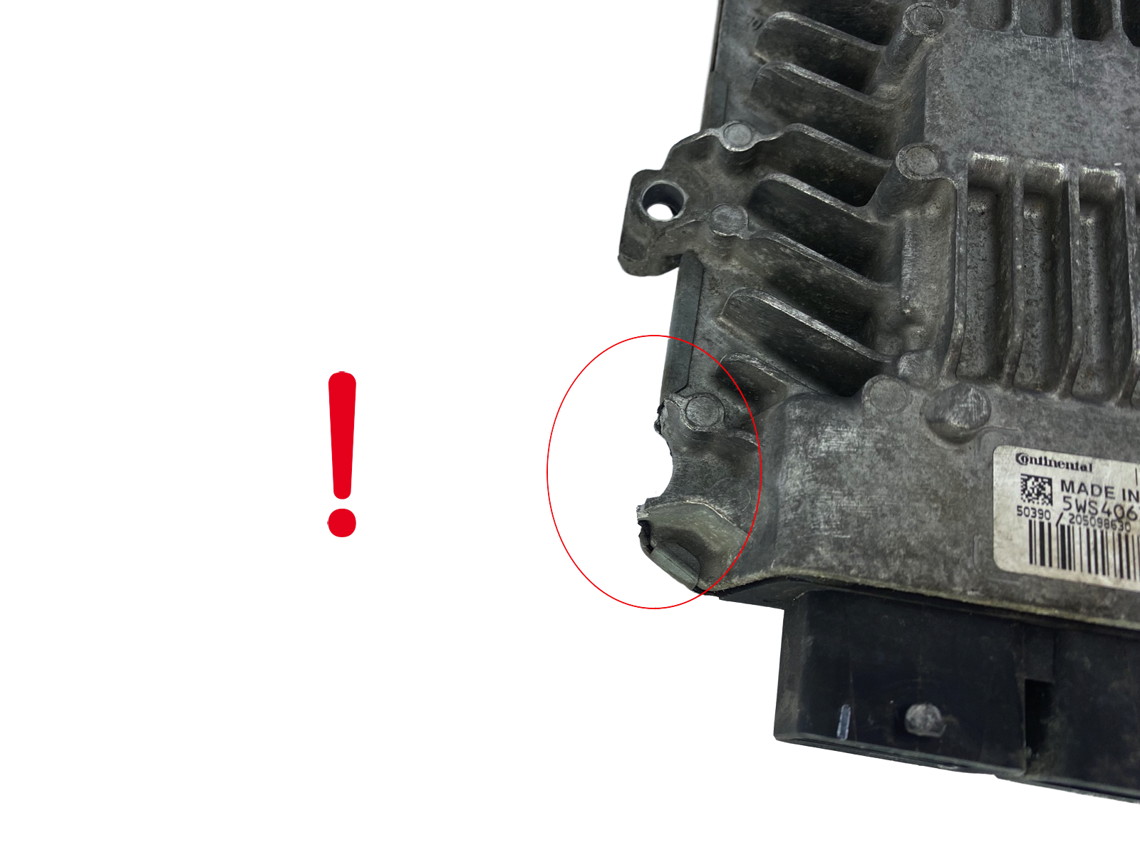 Ohjausyksikkö 7S61-12A650-FA 5WS40633A-T Ford Siemens 50837 main product photo