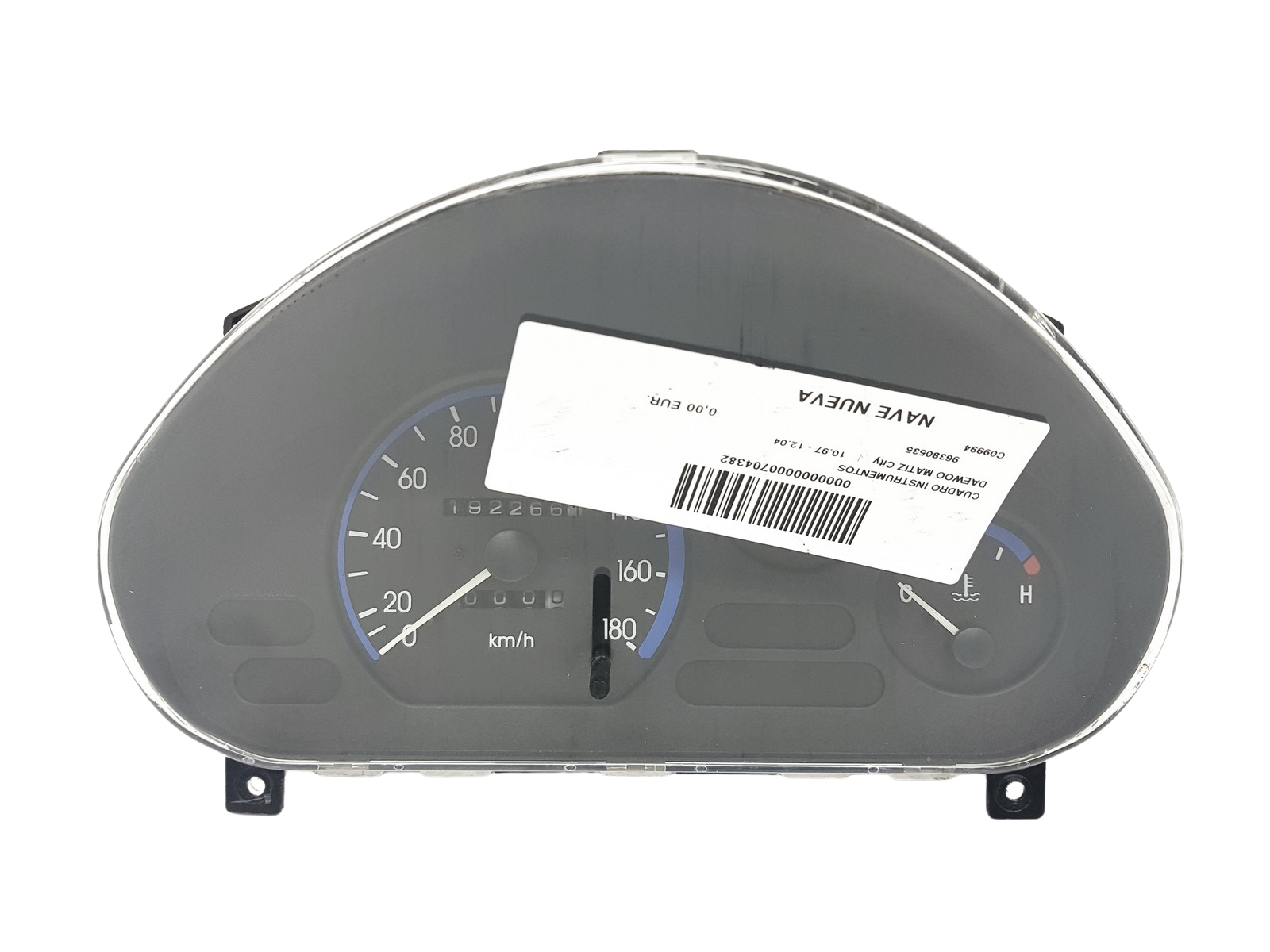 Kierroslukumittari Daewoo Matiz 96380535 57425 main product photo