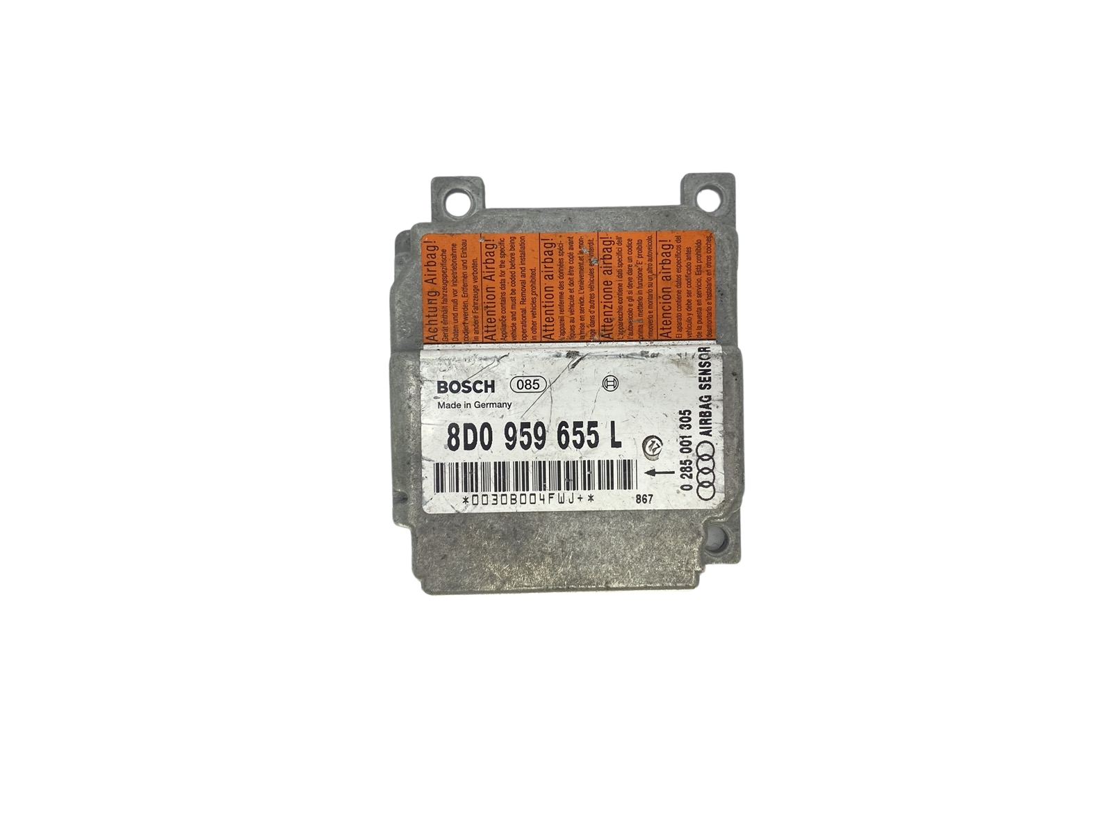 Ohjausyksikön moduuli 8D0959655L 0285001305 Audi Bosch 58466 main product photo