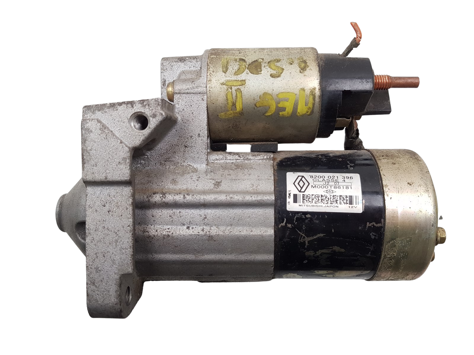 Käynnistin Renault 8200021396 M000T86181 1.5 DCI Mitsubishi 1320 main product photo