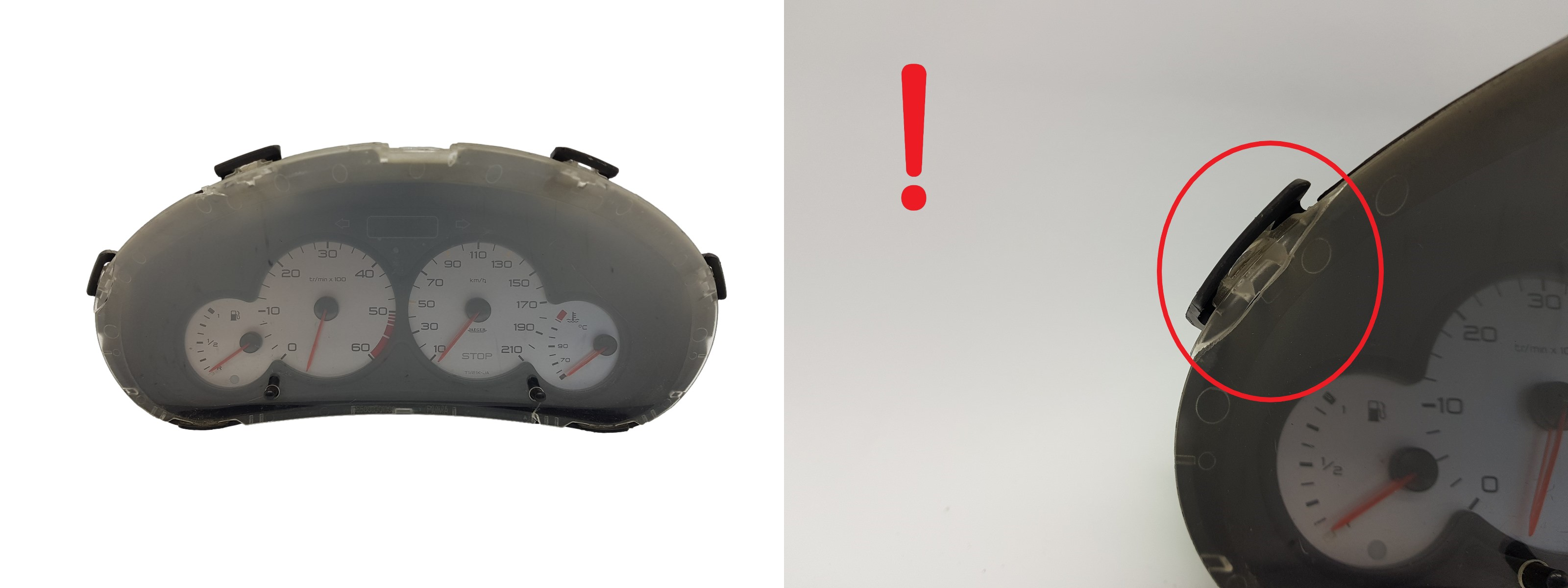 Nopeusmittari Peugeot 206 9651740280 000500805 1556 main product photo