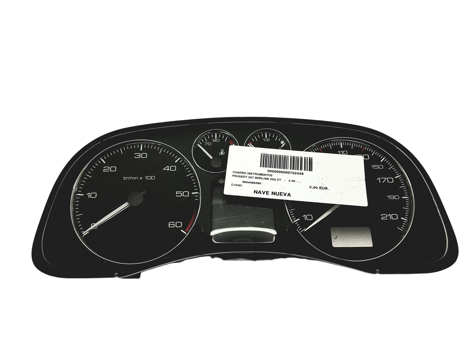 Kierroslukumittari Peugeot 307 9654485280 A01 58016 main product photo
