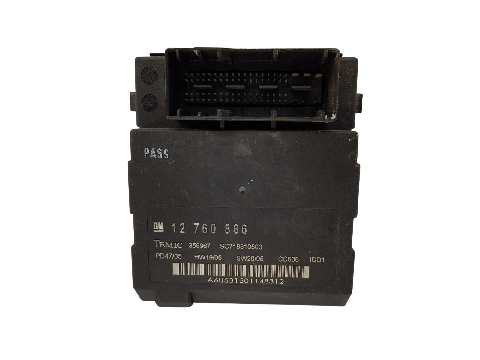 Ohjausyksikön moduuli Saab 12760886 356967 SC718810500 Temic main product photo