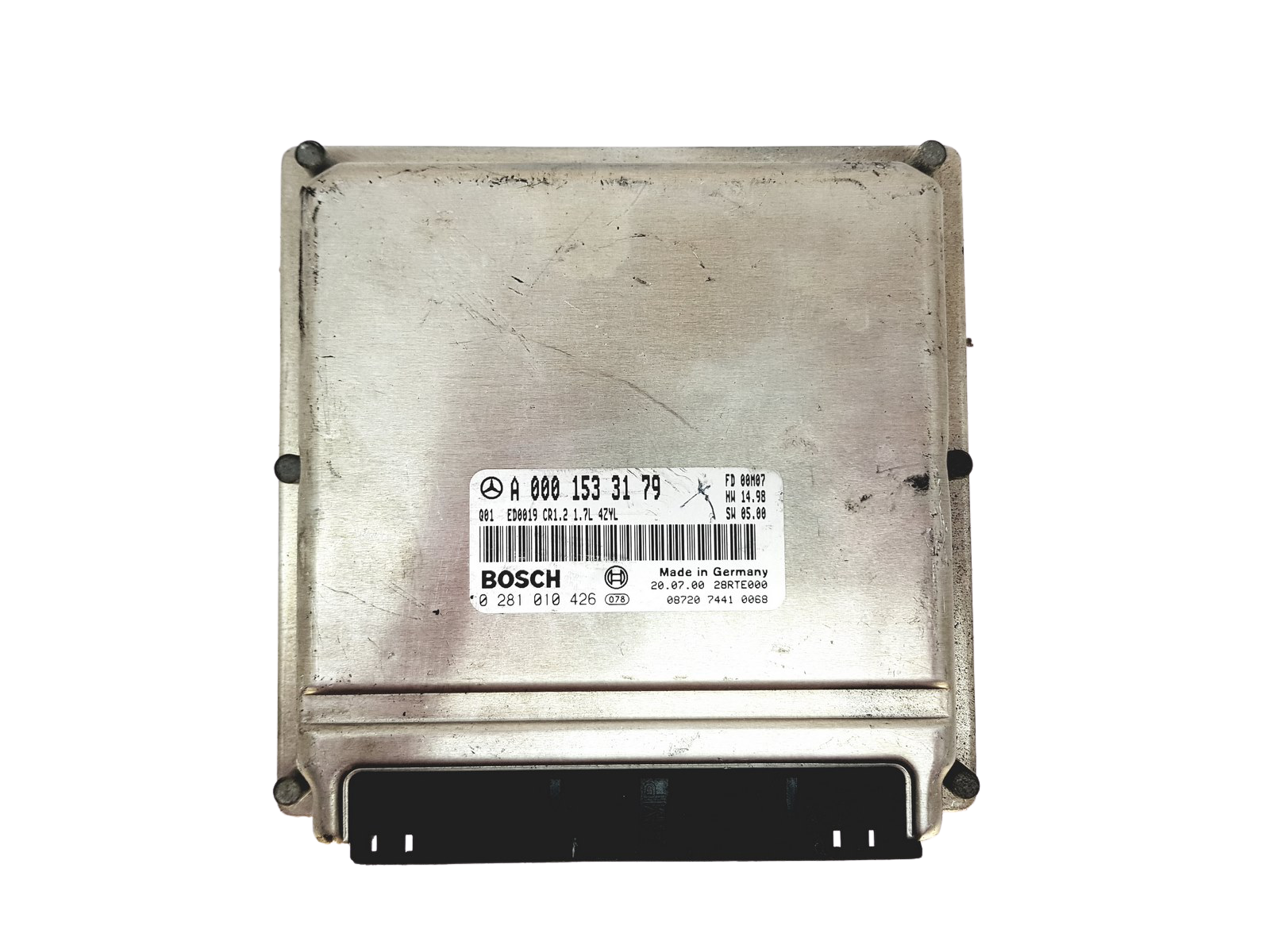 Ohjausyksikkö A0001533179 0281010426 Mercedes Bosch 30017 main product photo